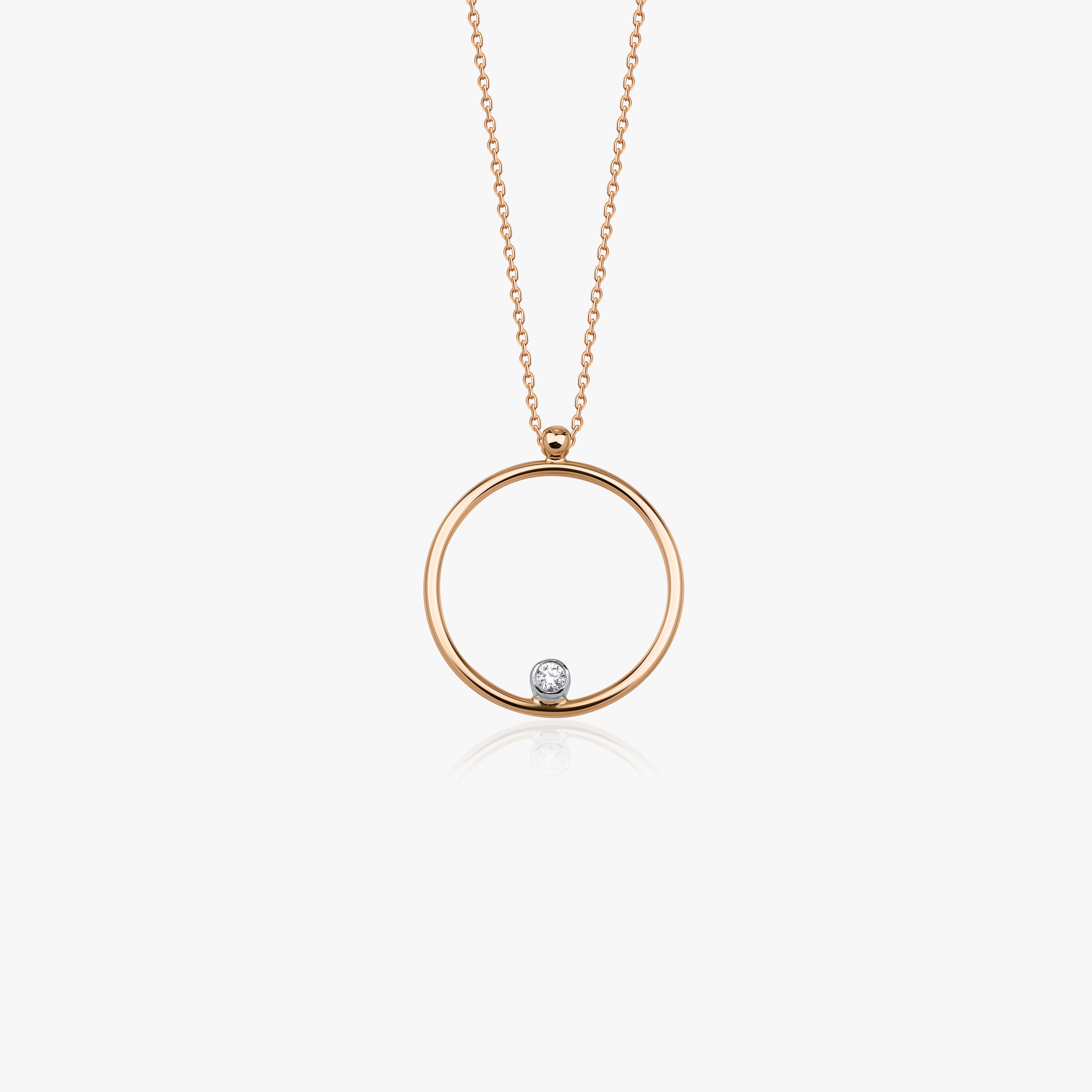 Open Circle Necklace