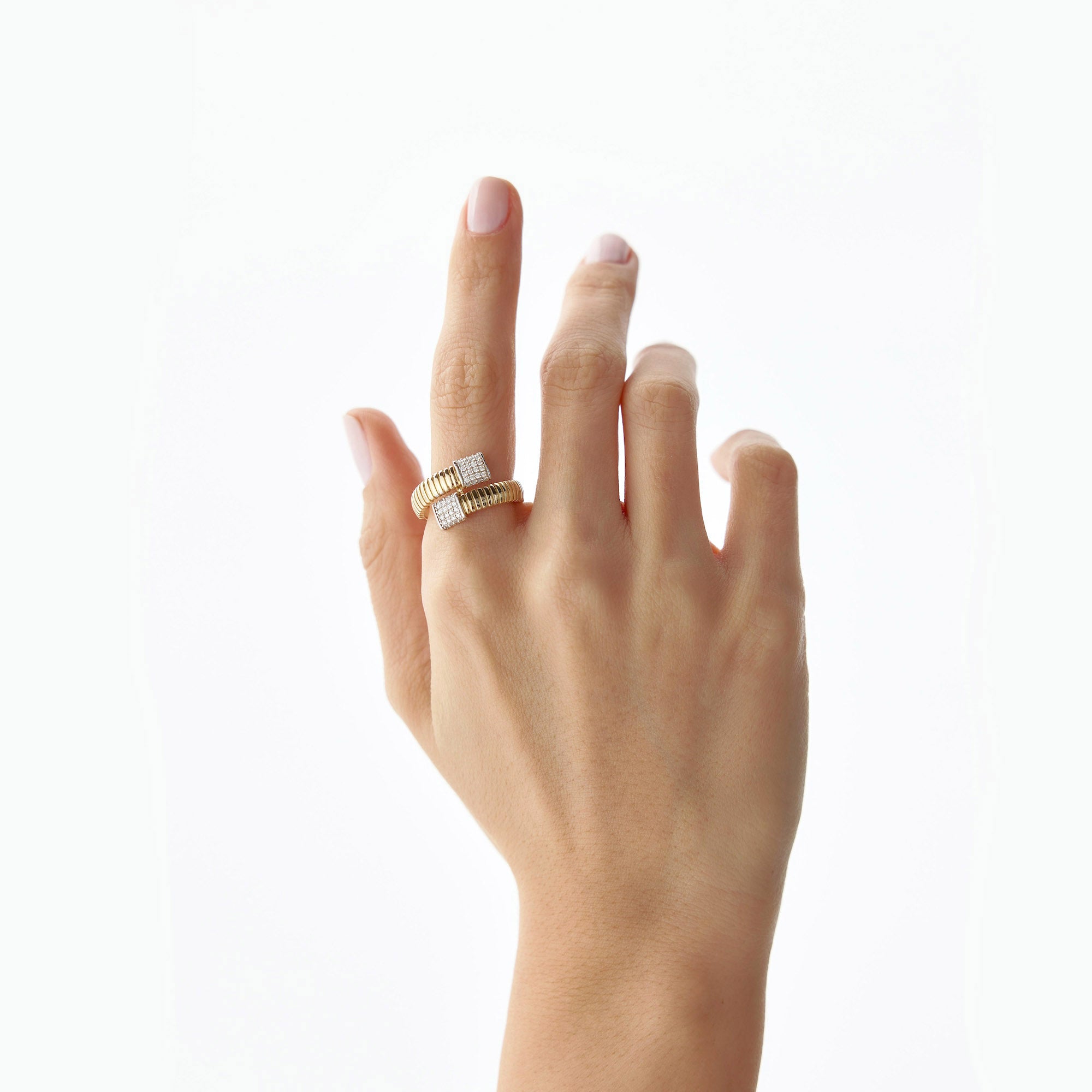 Pave Diamond Harmony Ring / Pave HARMONY