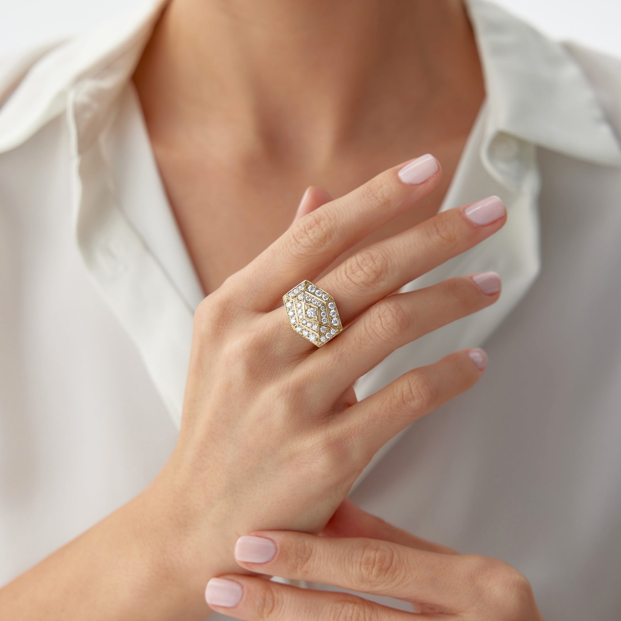 Diamond Dimension Ring