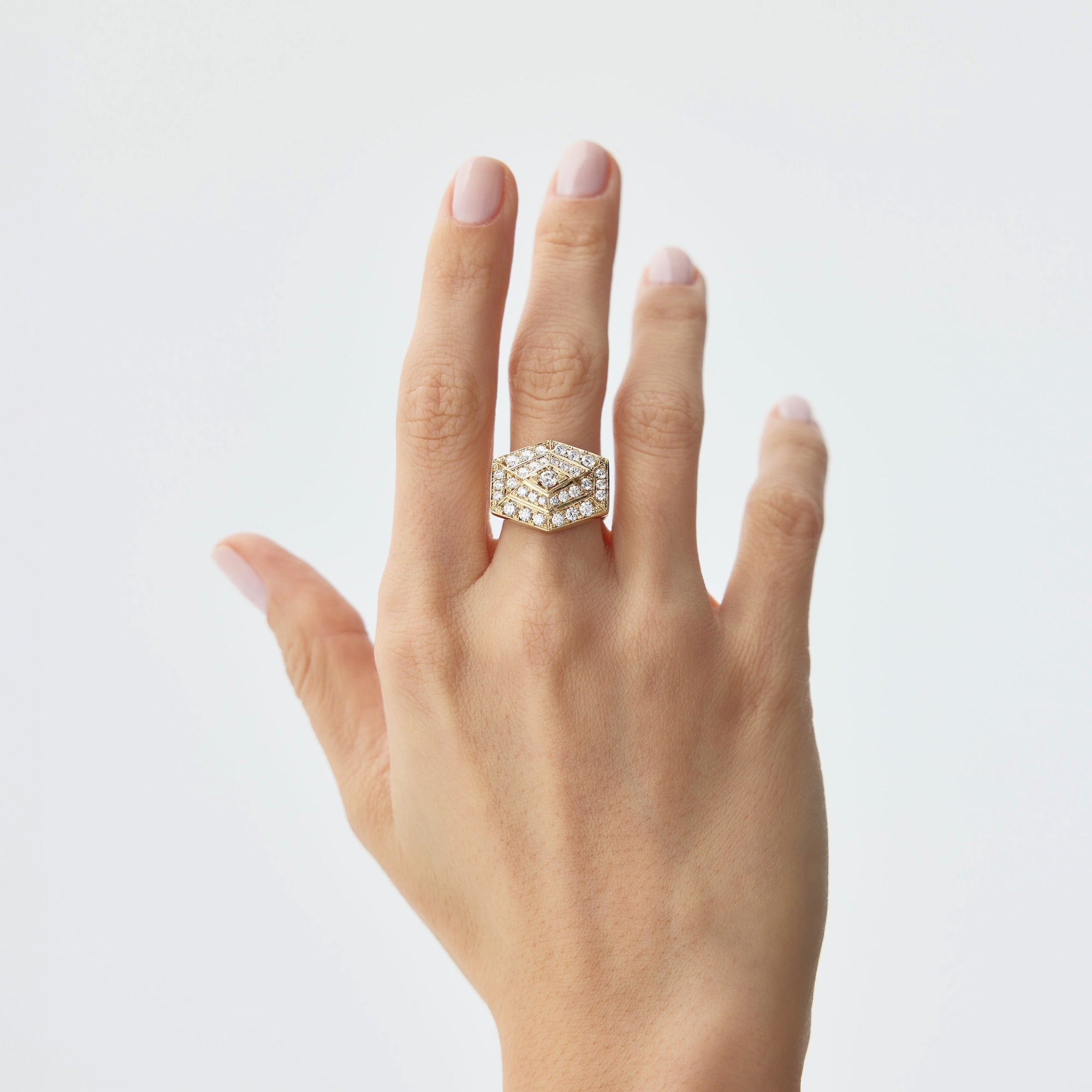 Diamond Dimension Ring