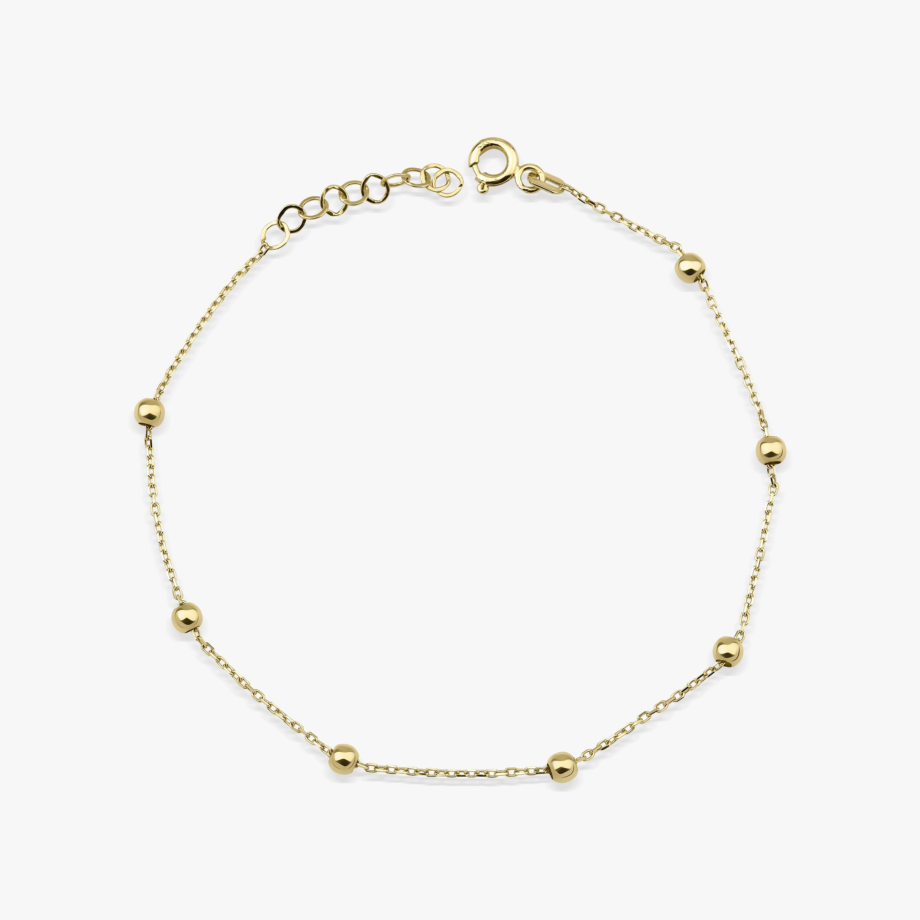 Satellite Chain Bracelet in 14K Gold