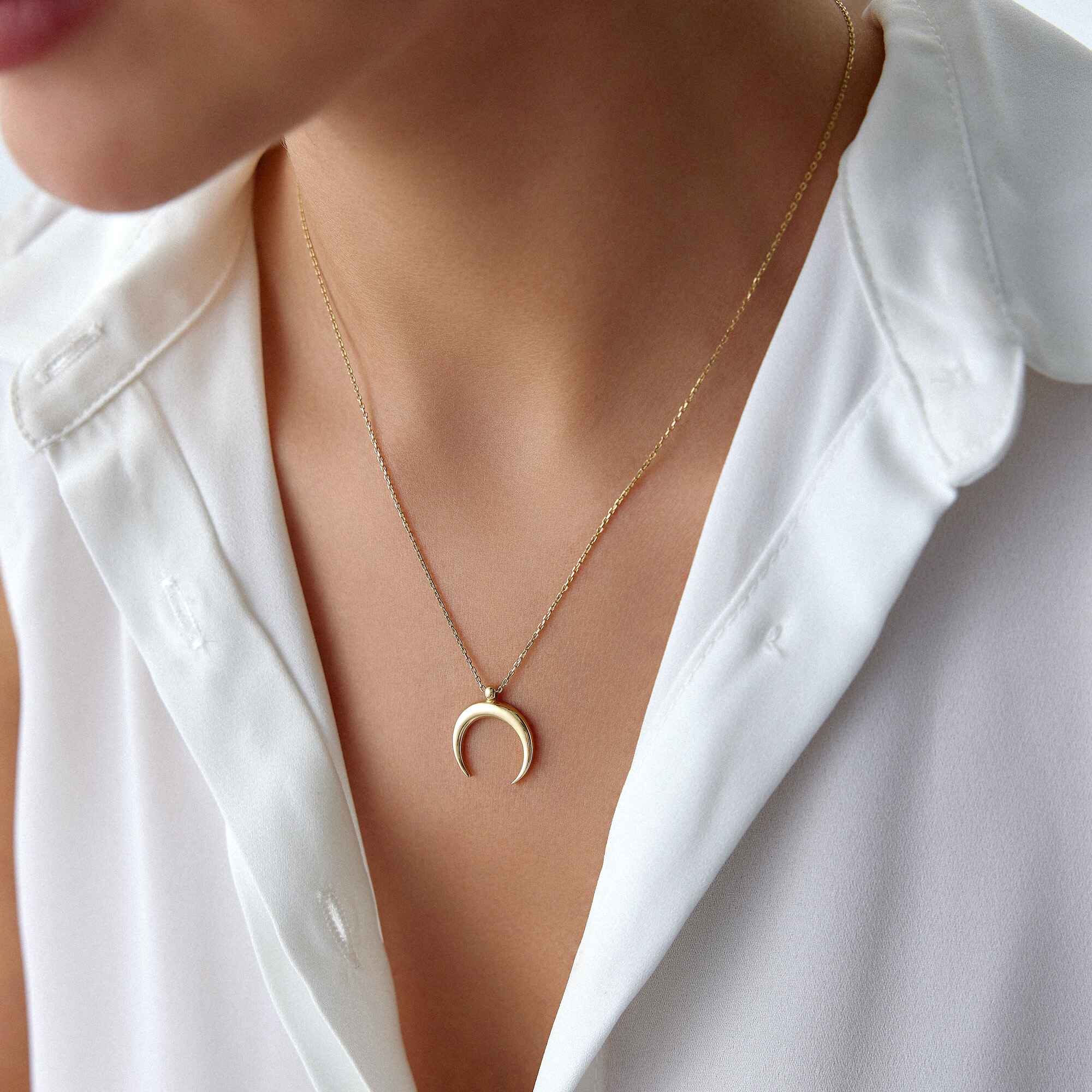Crescent Moon Necklace