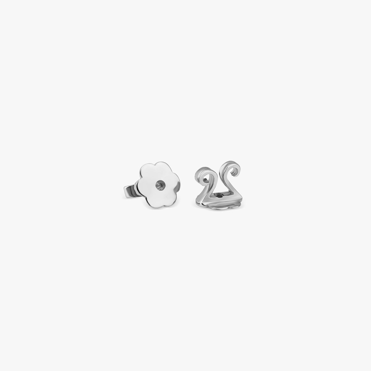 Mini Diamond Star Studs in 14K Gold