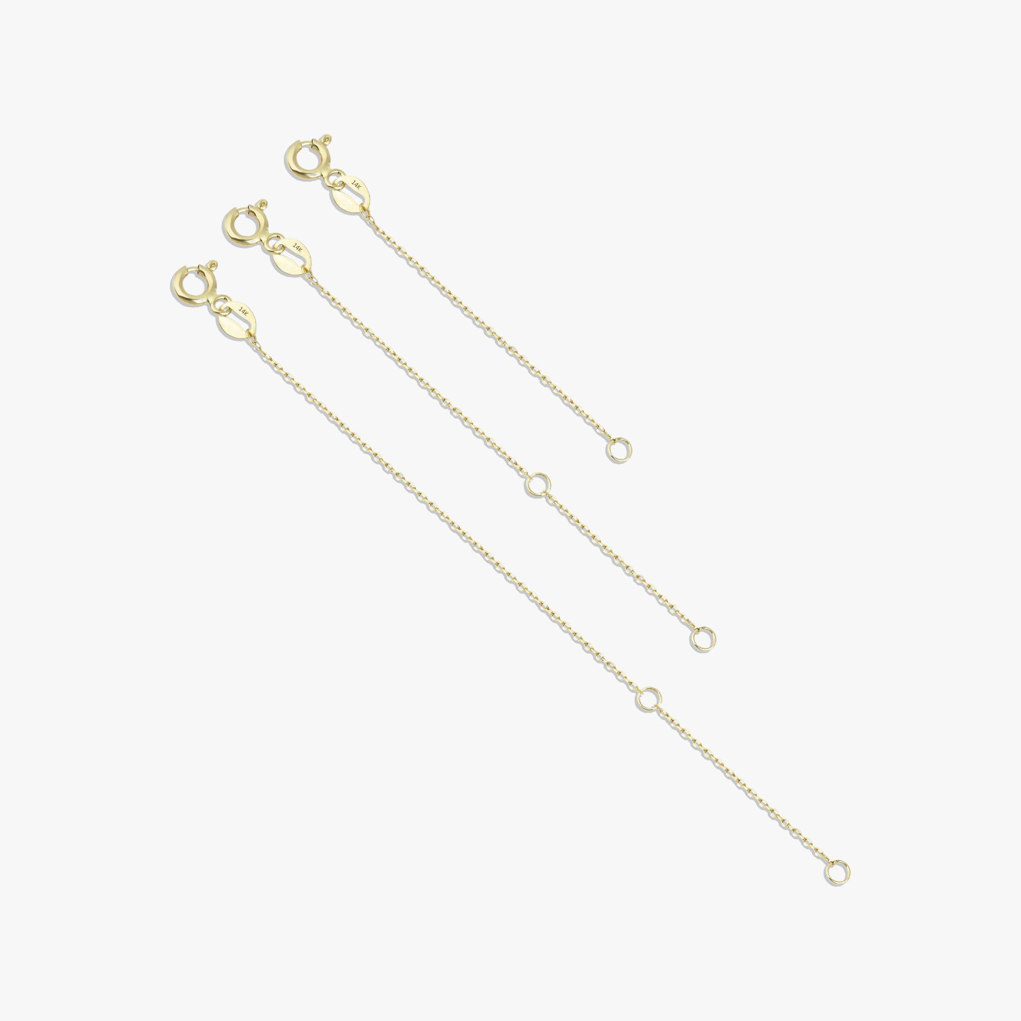 Necklace Extender in 14K Gold