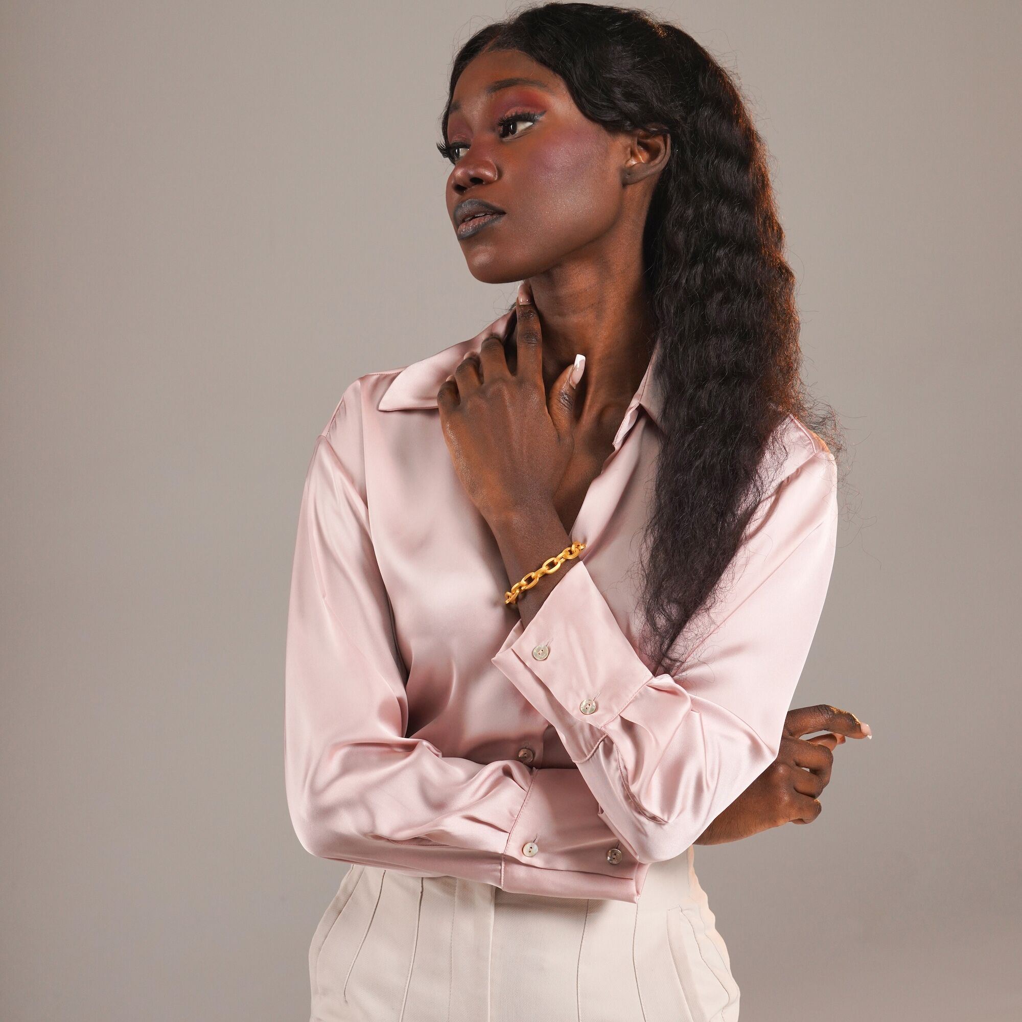 Authentic 22K Link Chain Bracelet