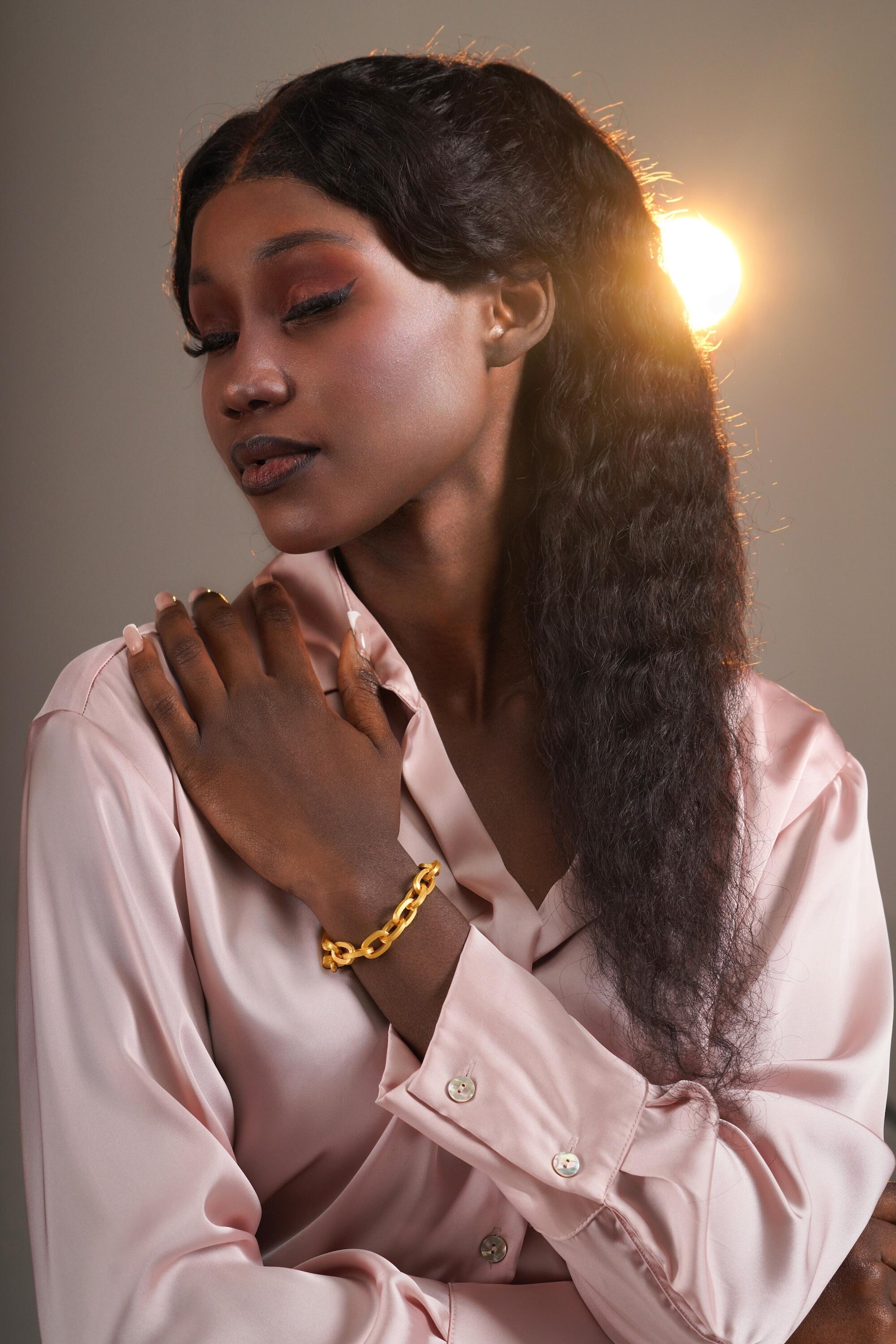 Authentic 22K Link Chain Bracelet