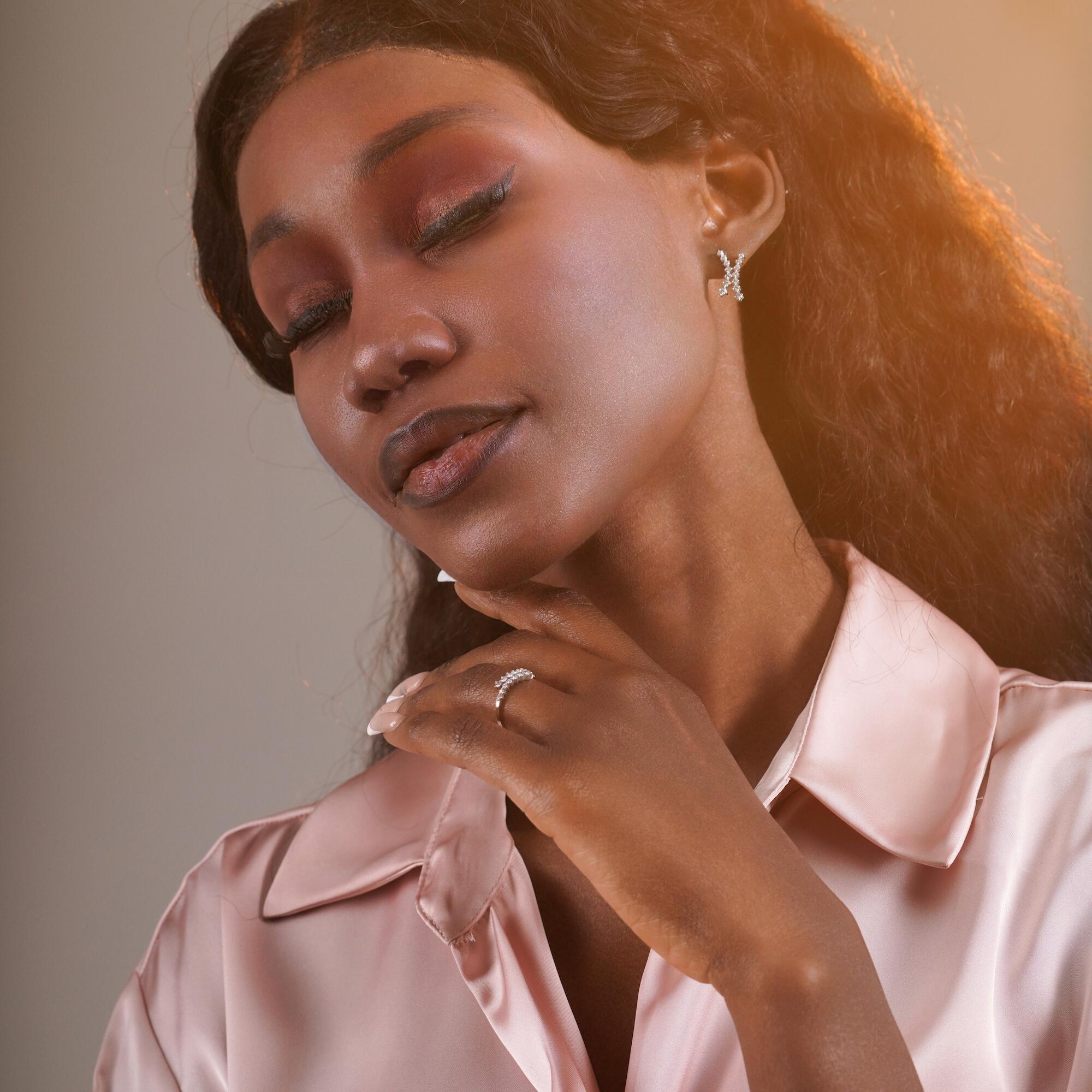 Diamond Harmony Earrings in 14K Gold