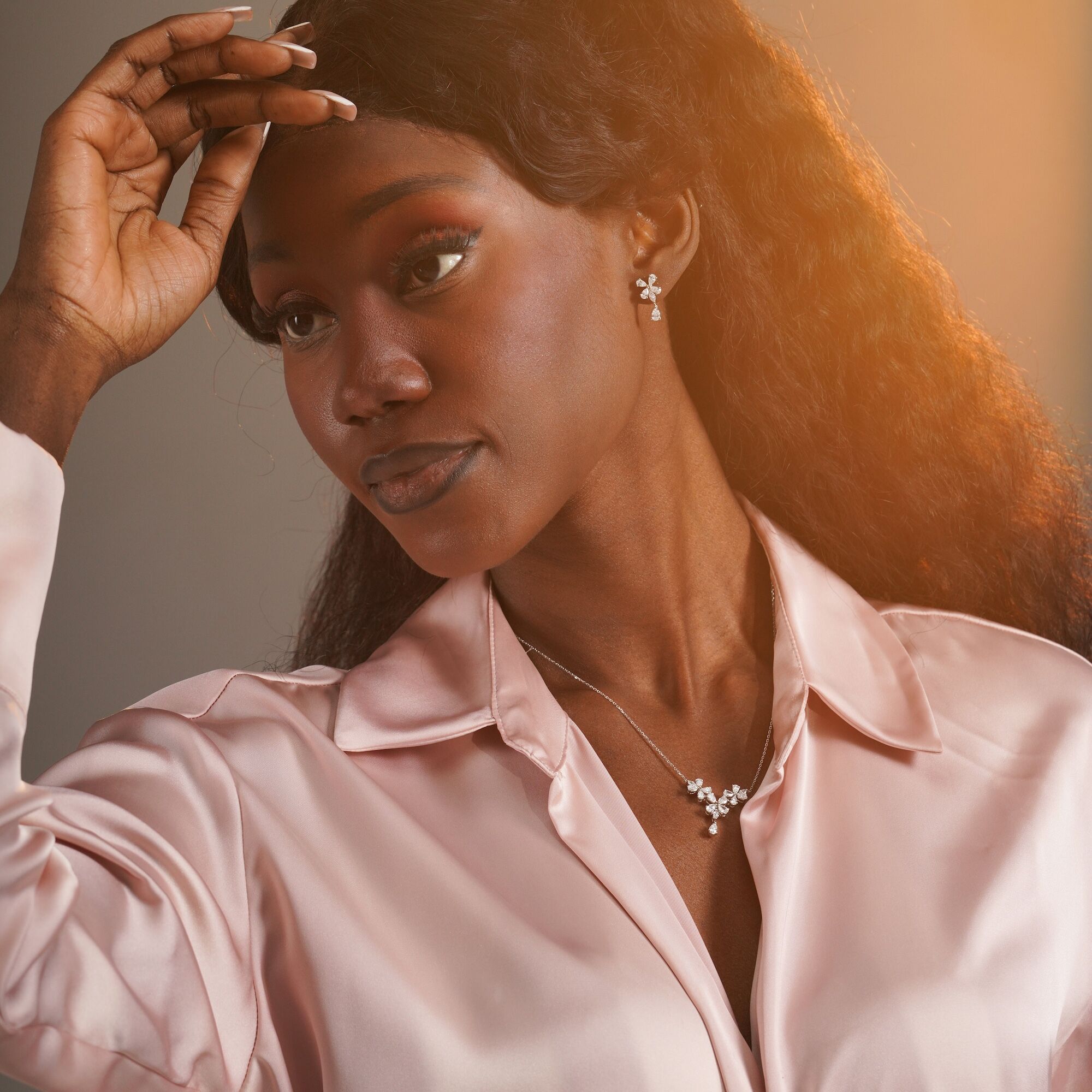 Diamond Grace Earrings