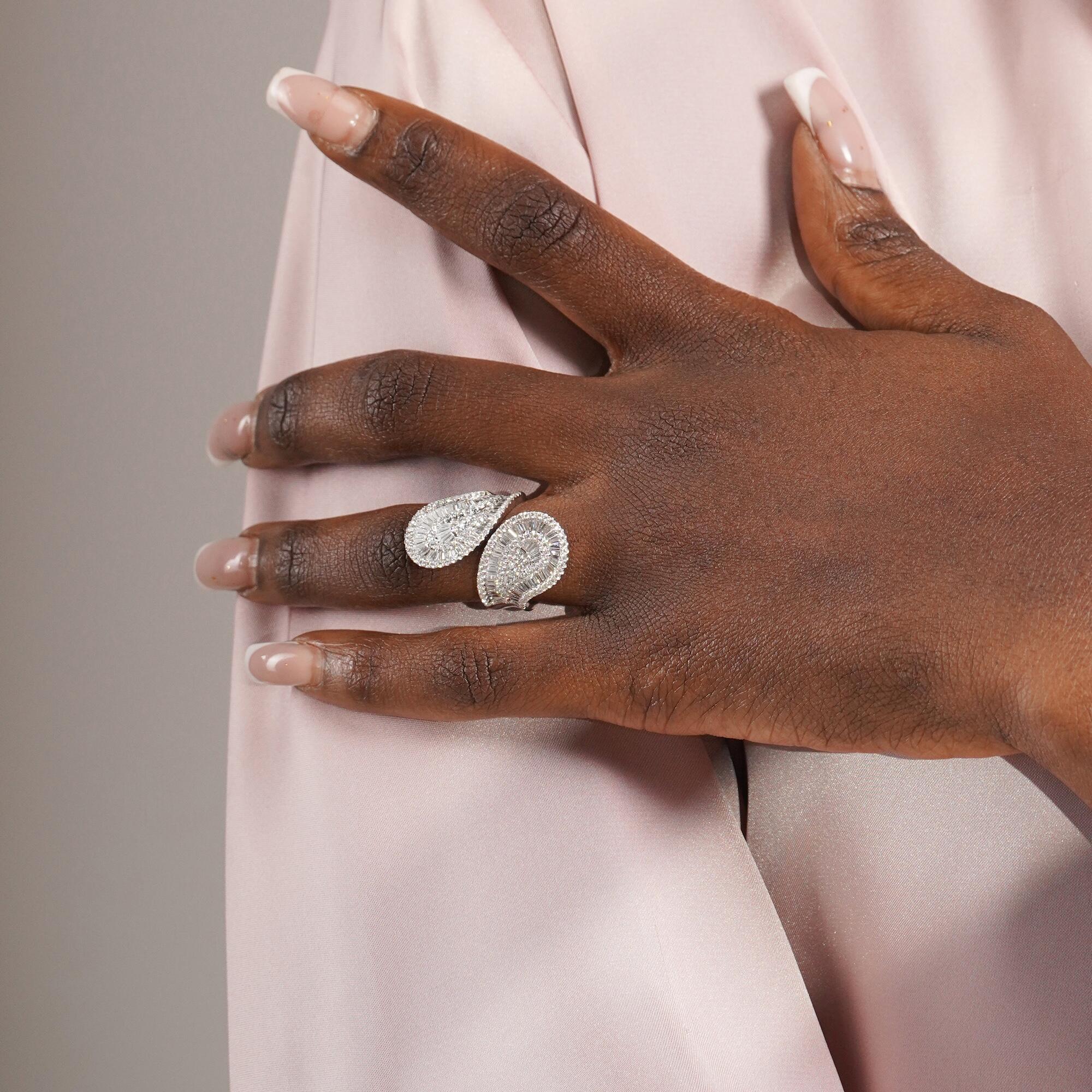 Double Drop Harmony Ring