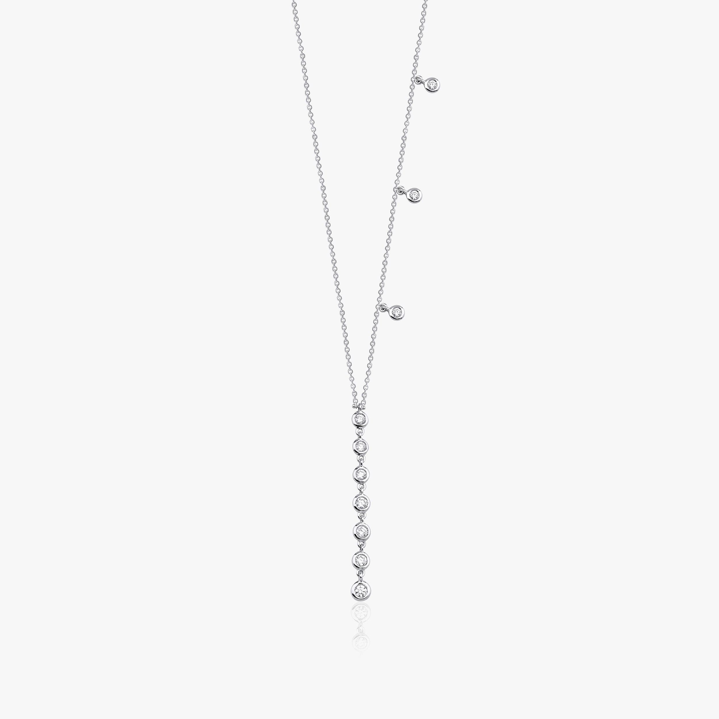 Diamond Lariat Necklace