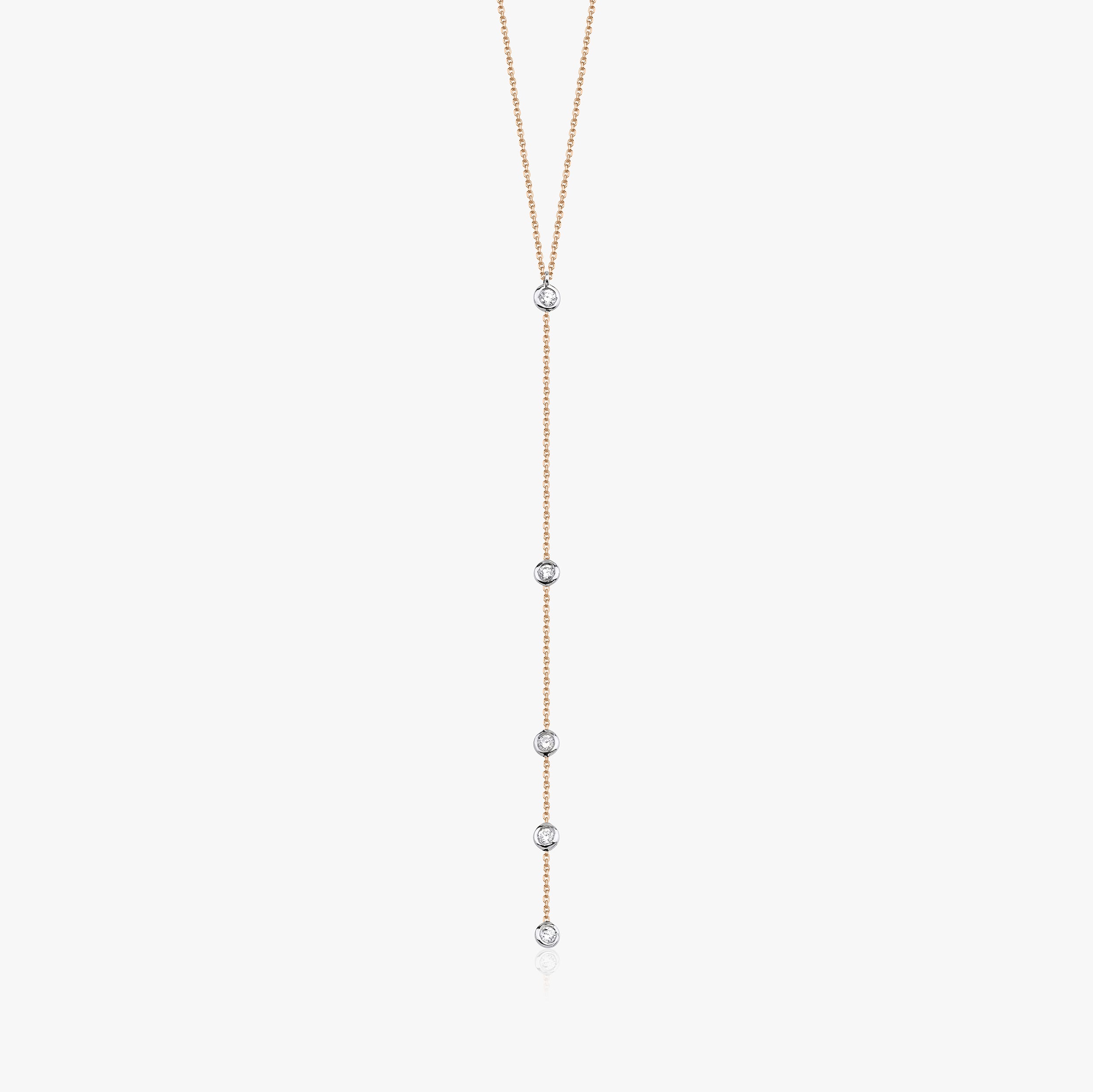 Diamond Lariat Necklace