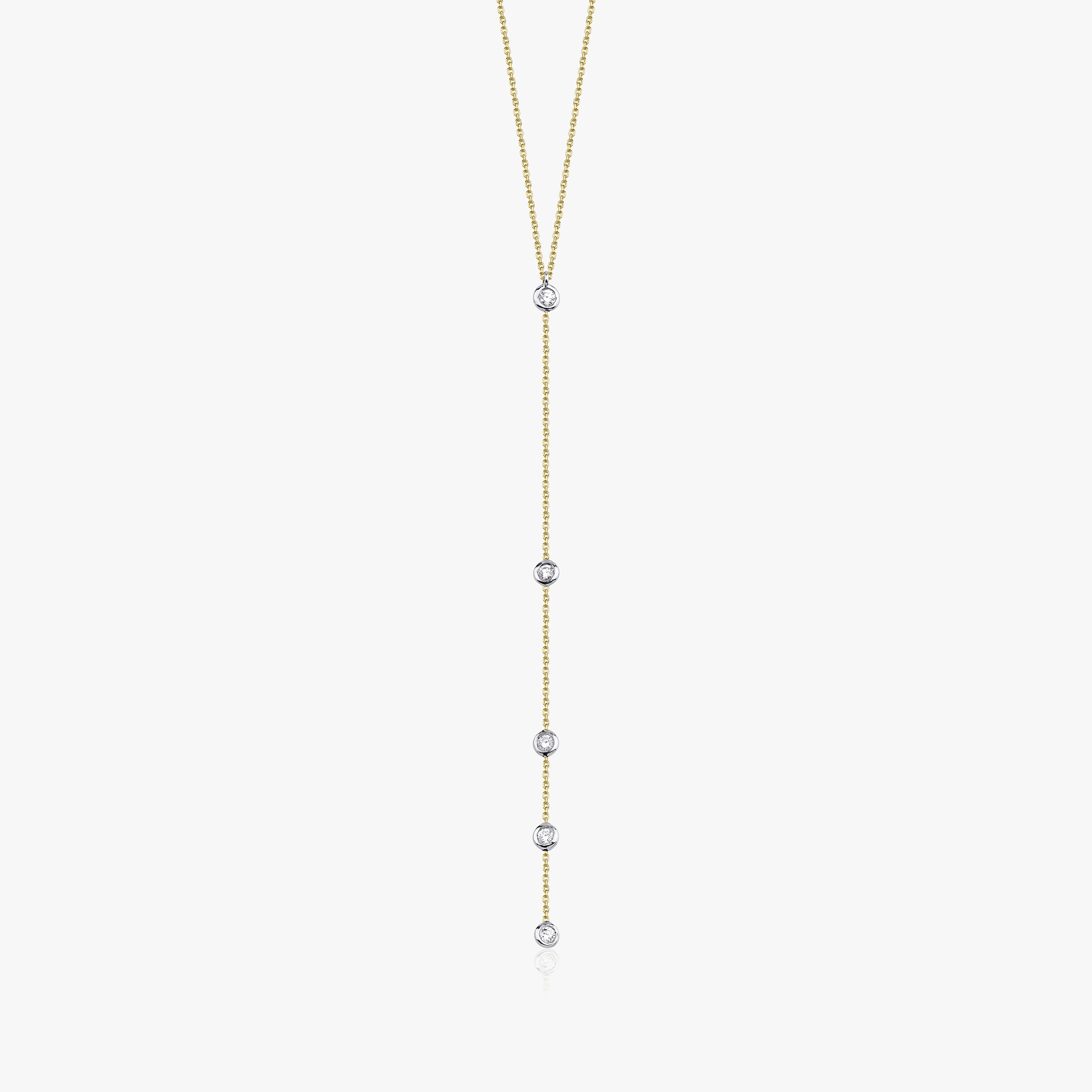 Diamond Lariat Necklace
