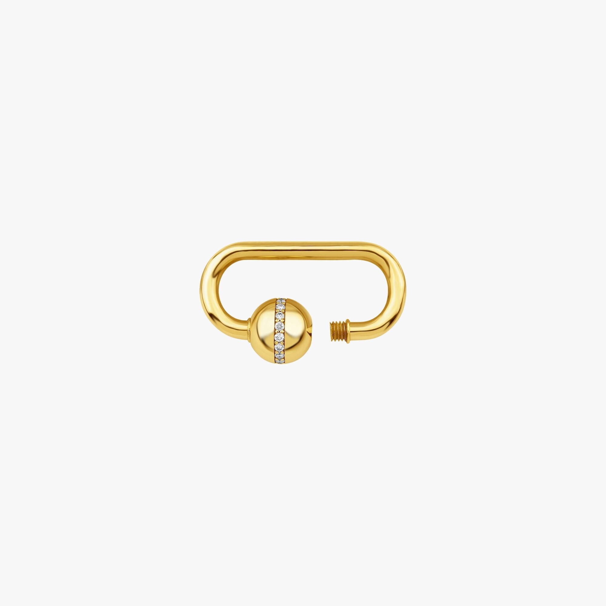 Modern Diamond Carabiner Lock