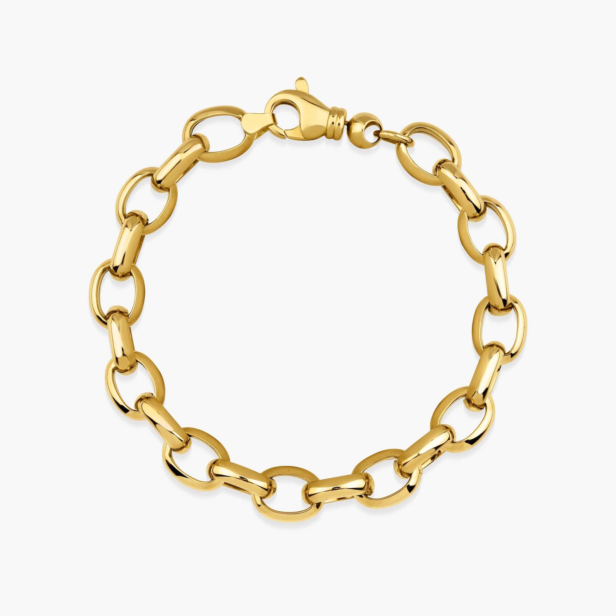 Oval Link Chain Bracelet