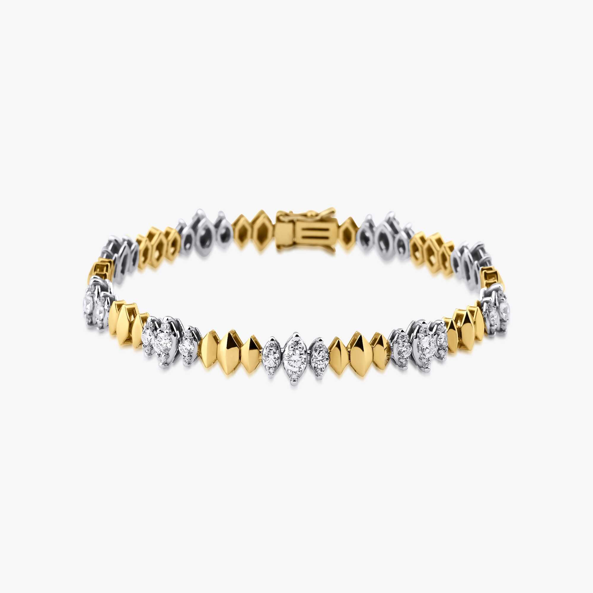 Diamond Spike Tennis Bracelet
