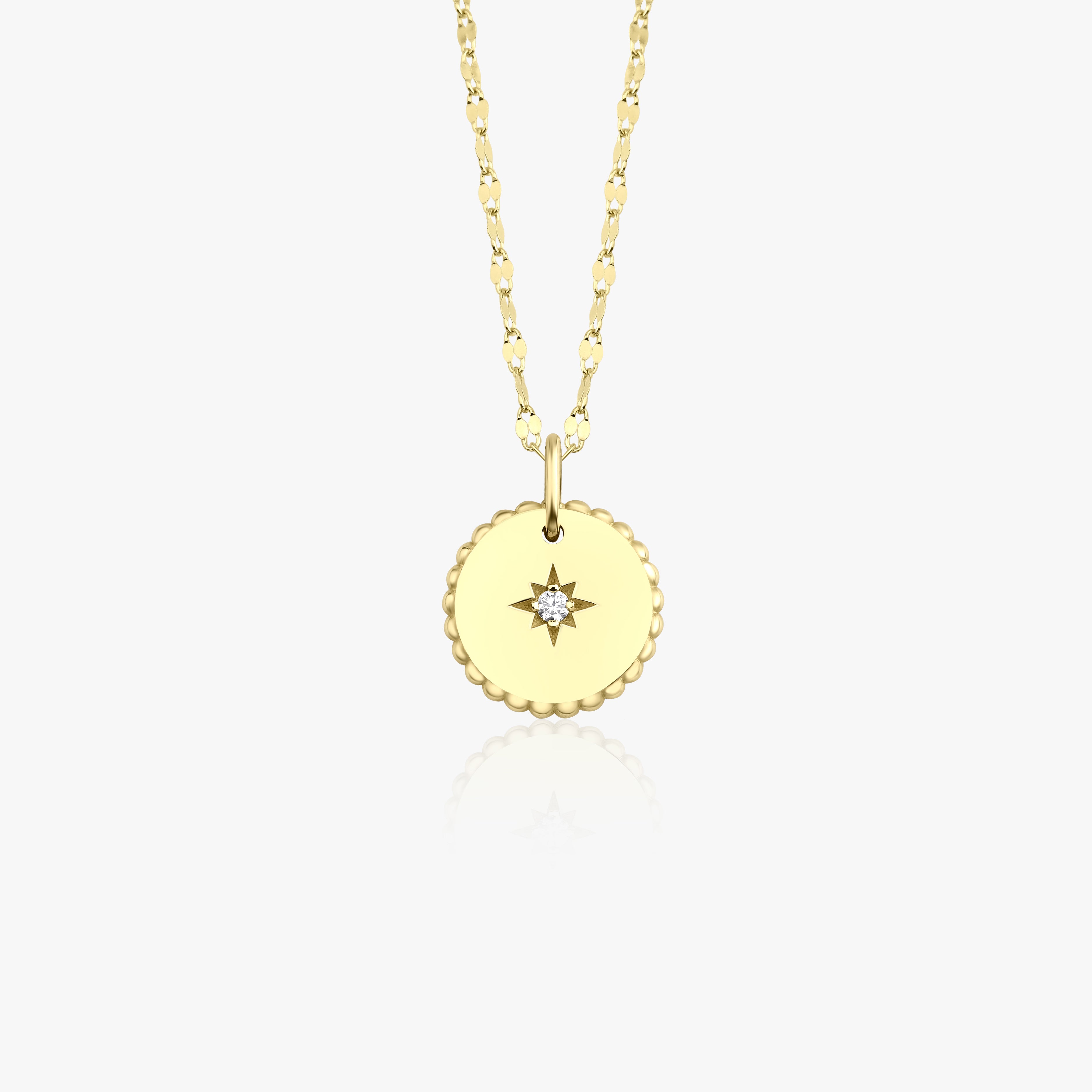 Diamond North Star Pendant Necklace
