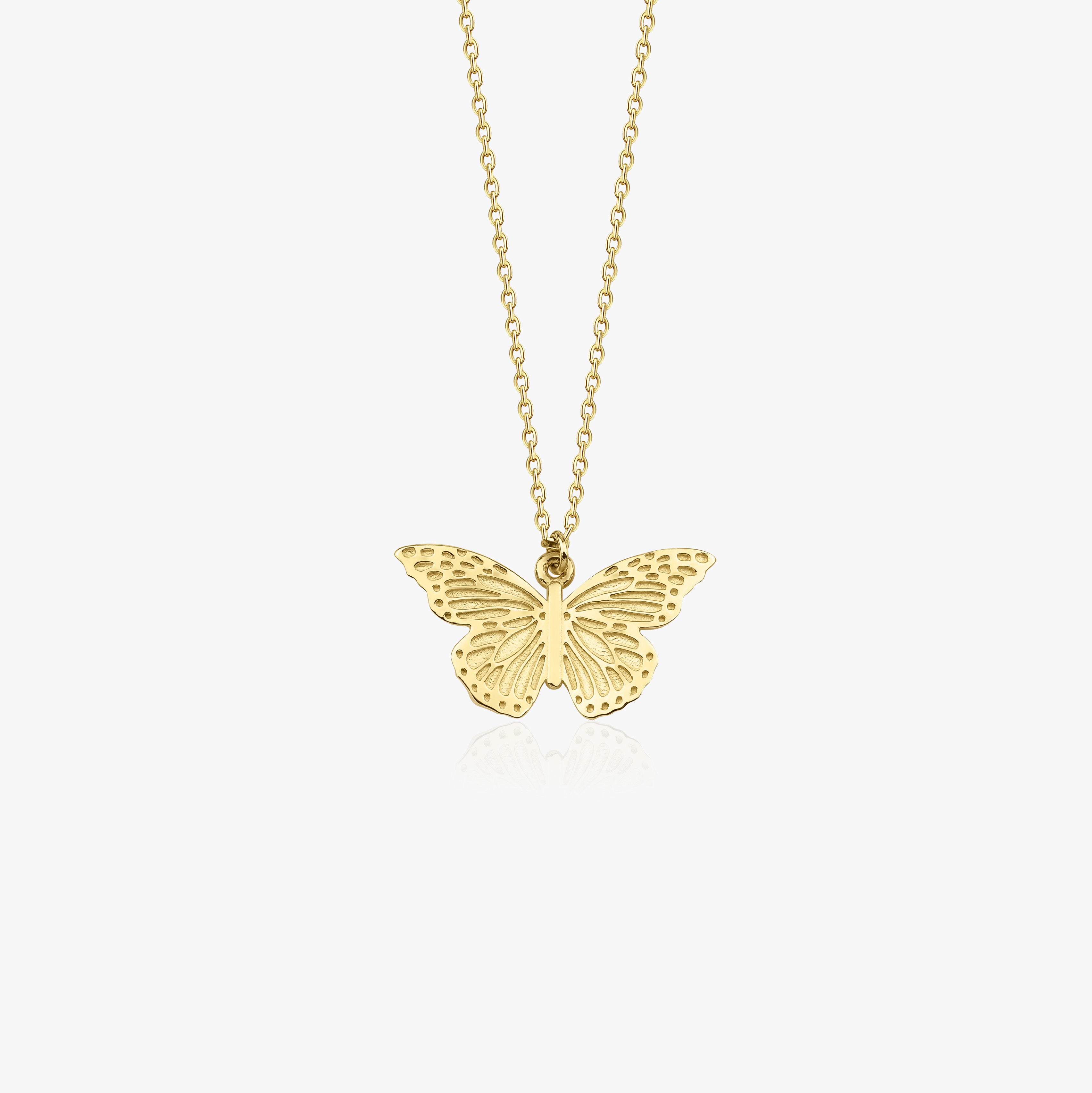 Golden Butterfly Necklace