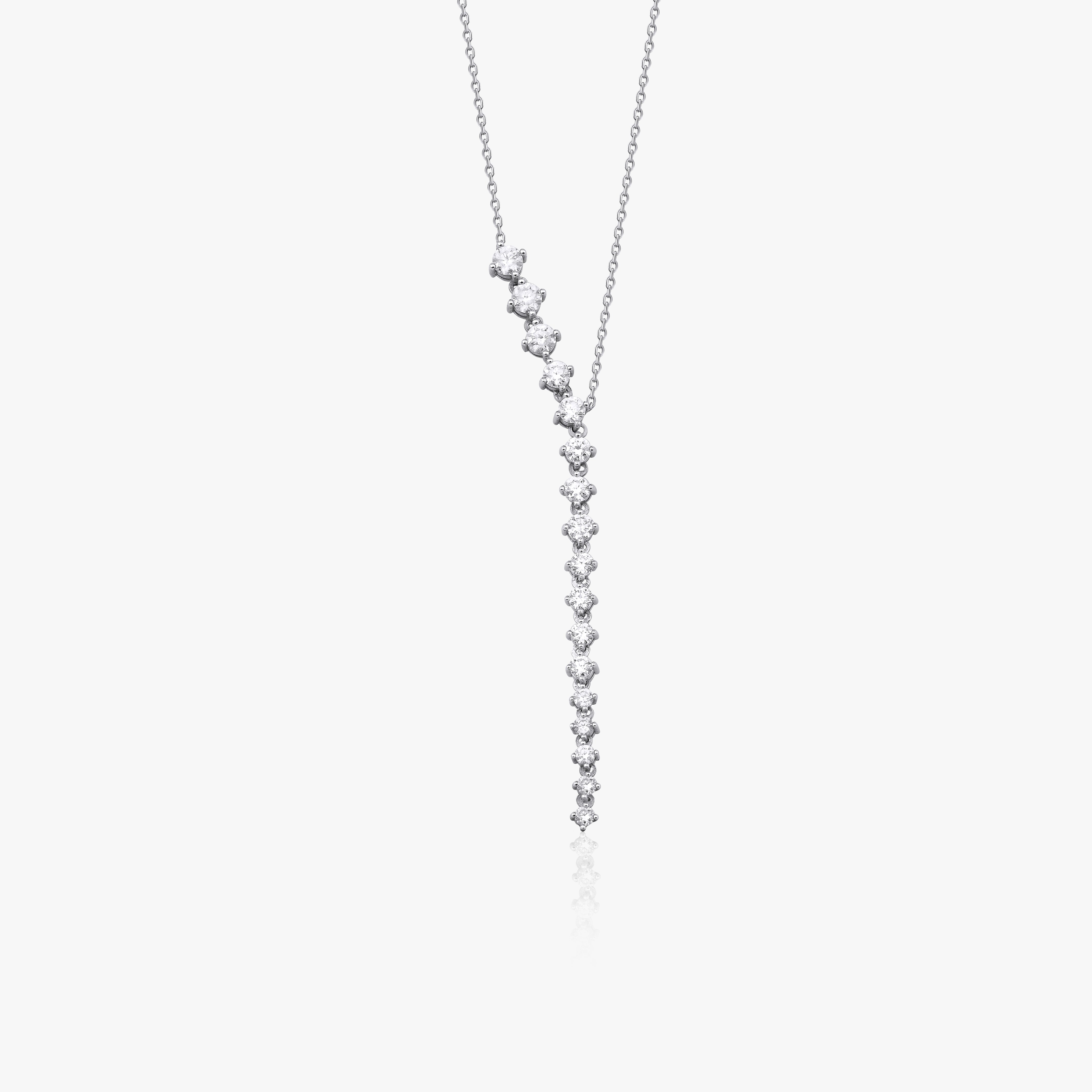 Diamond Lariat Necklace
