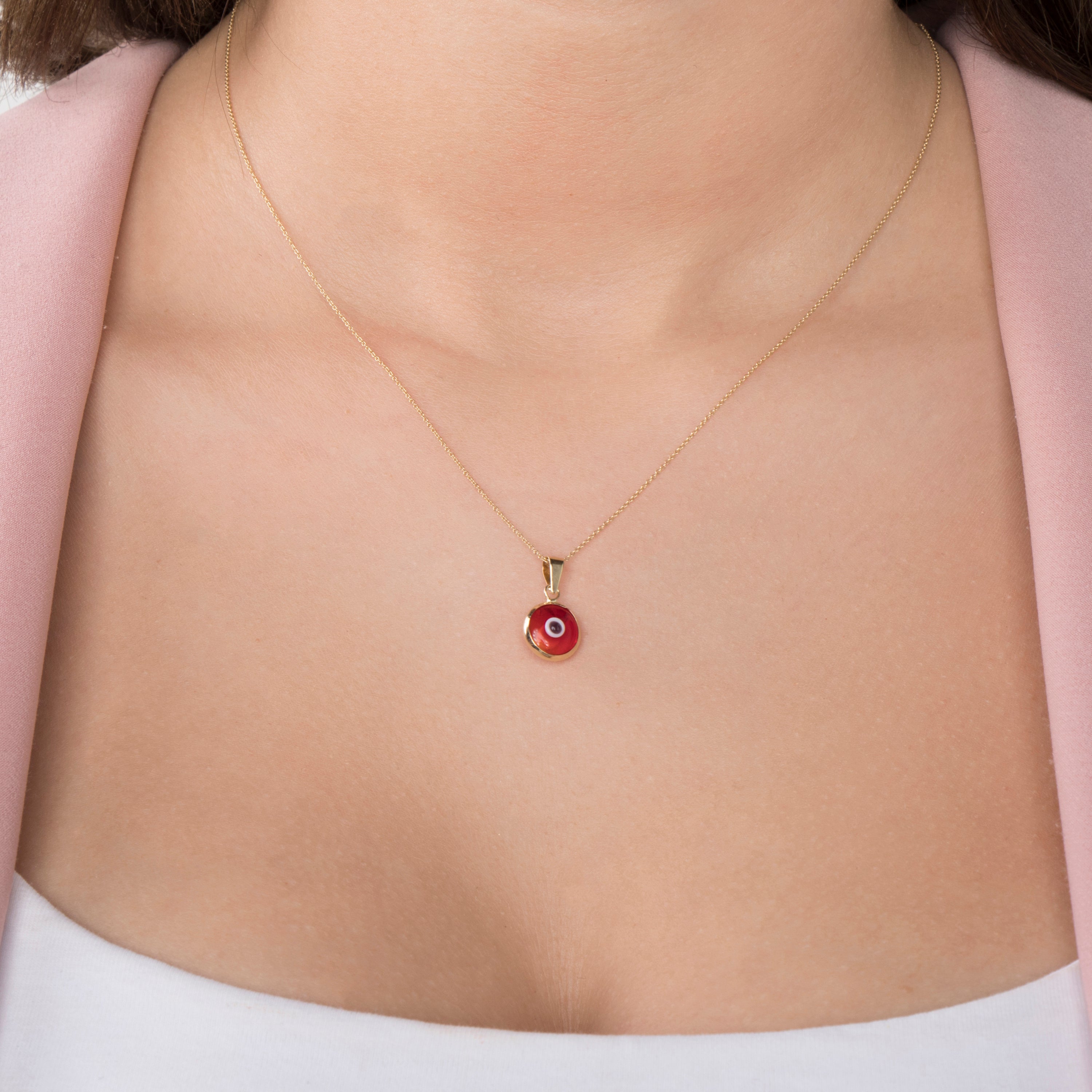 Red Evil Eye Pendant
