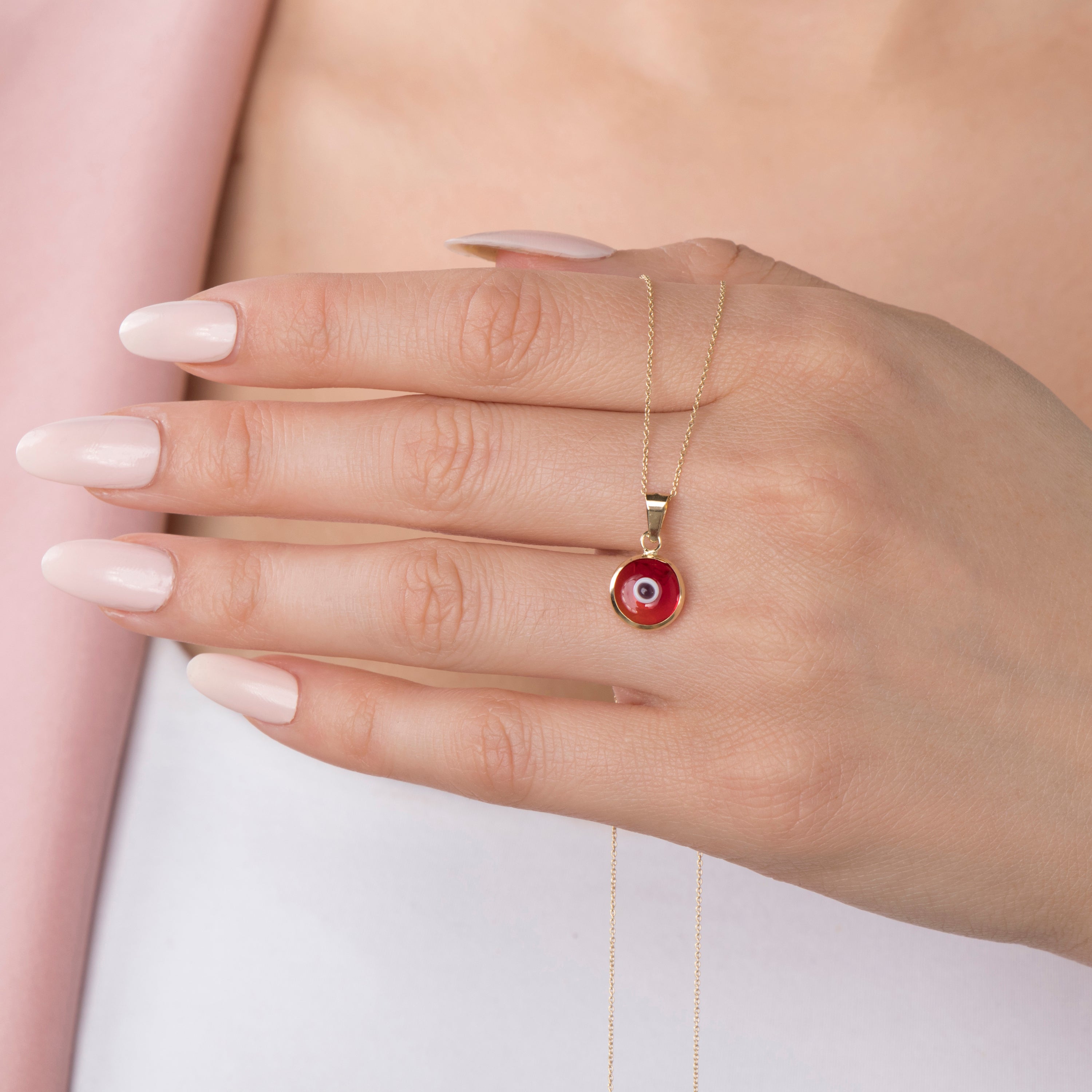 Red Evil Eye Pendant