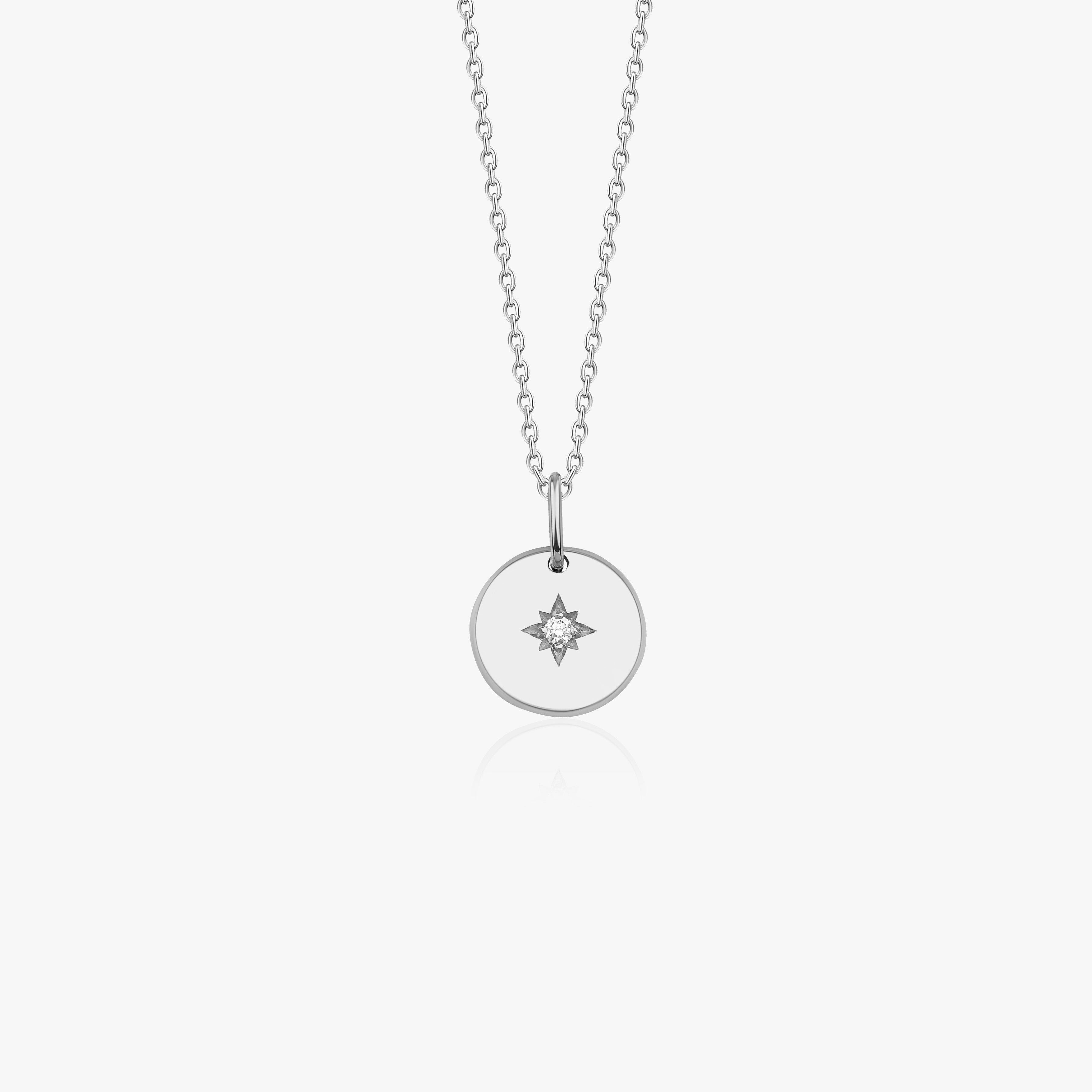 Diamond North Star Pendant Necklace