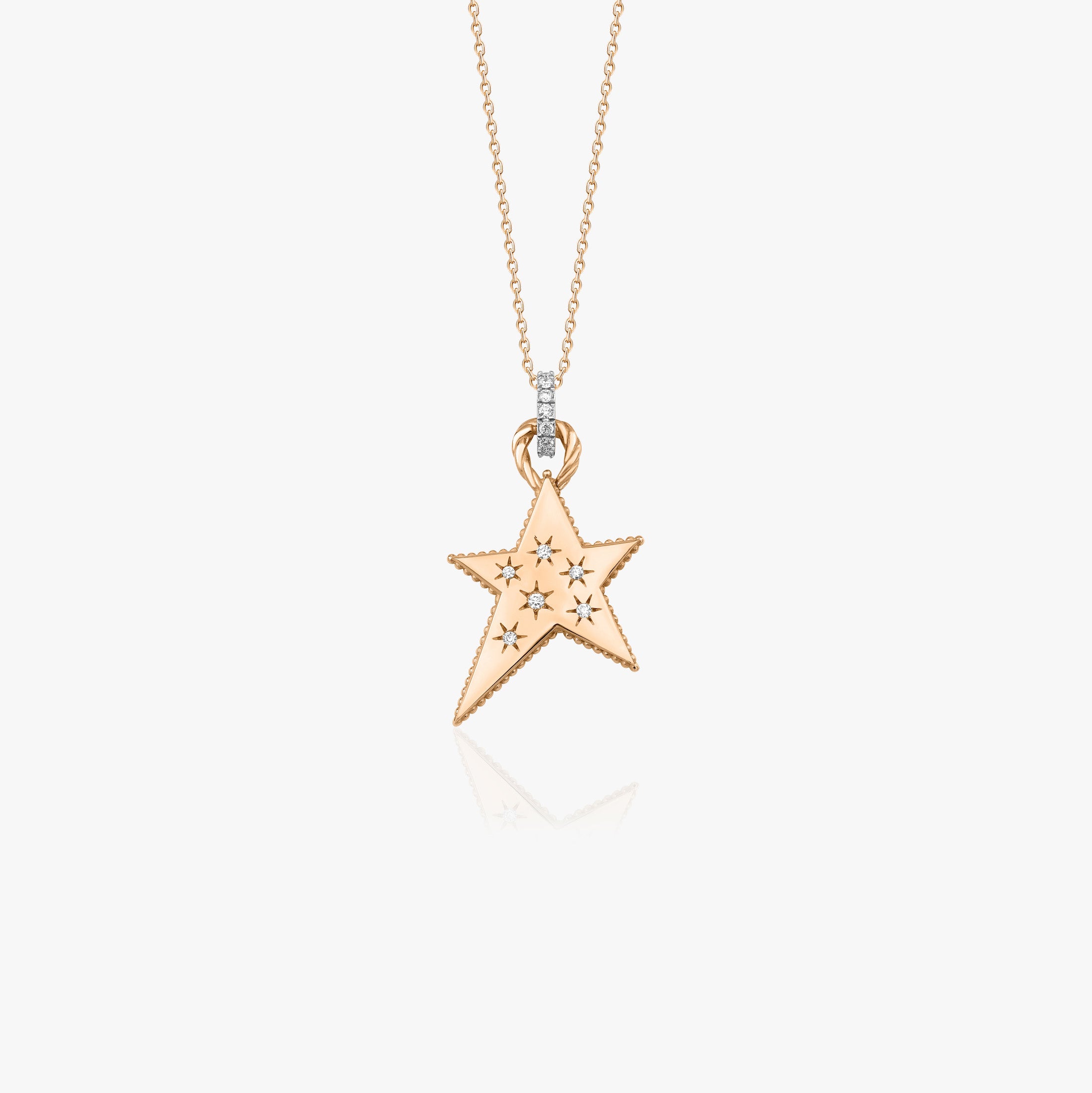 Diamond Star Celestial Necklace