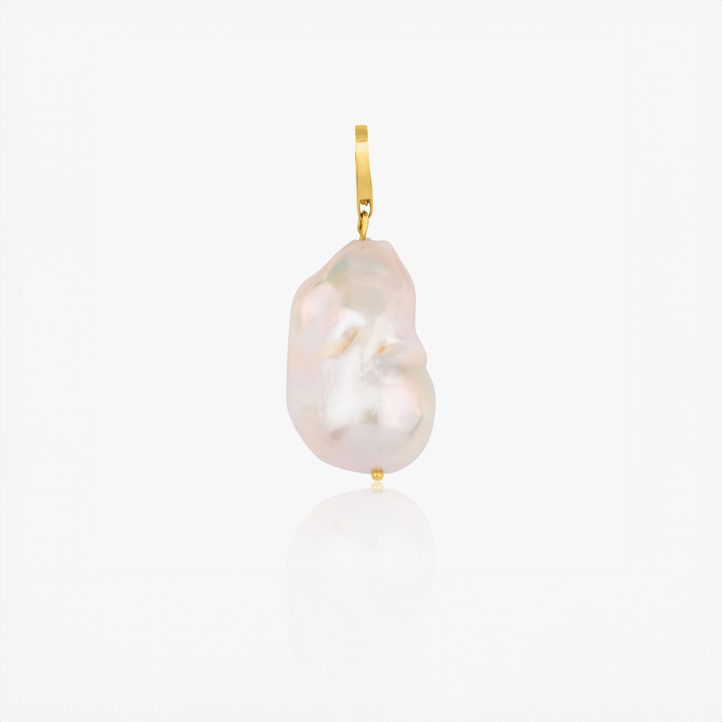 Baroque Pearl Pendant in 14K
