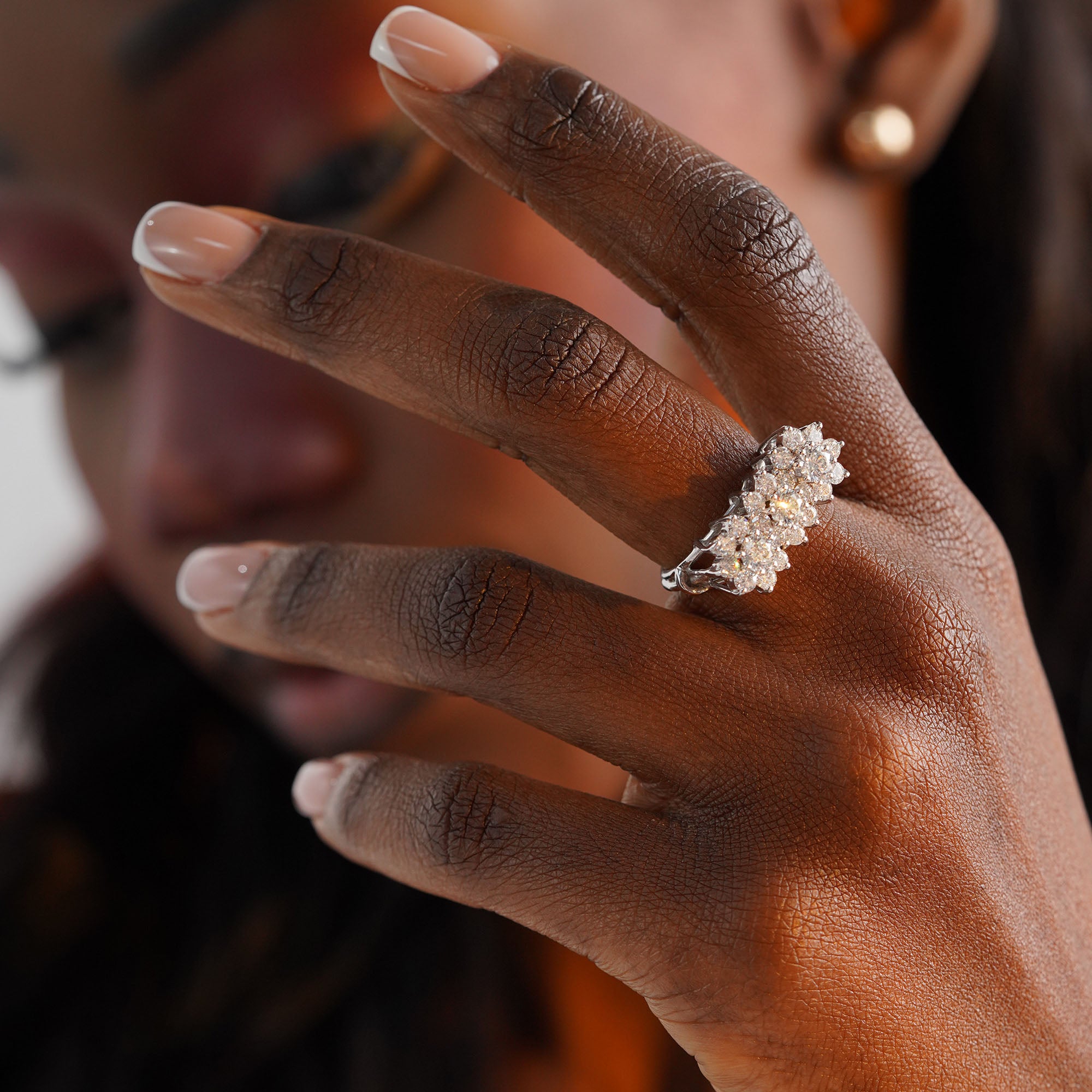 Diamond Queen's Garden Ring