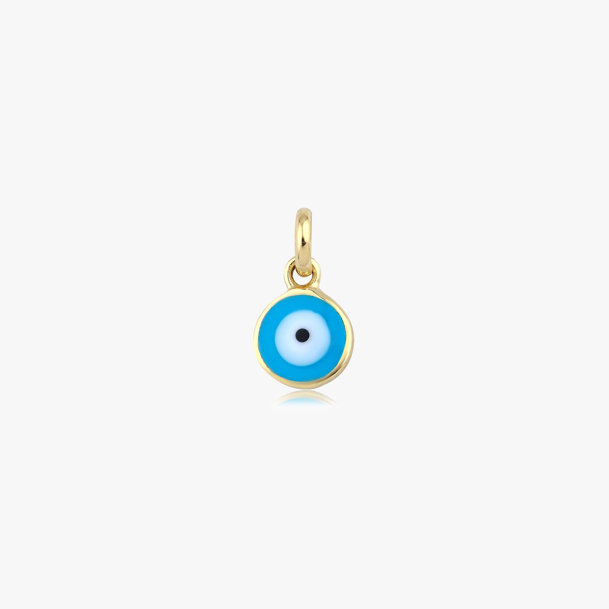 Mini Ocean Blue Evil Eye Charm