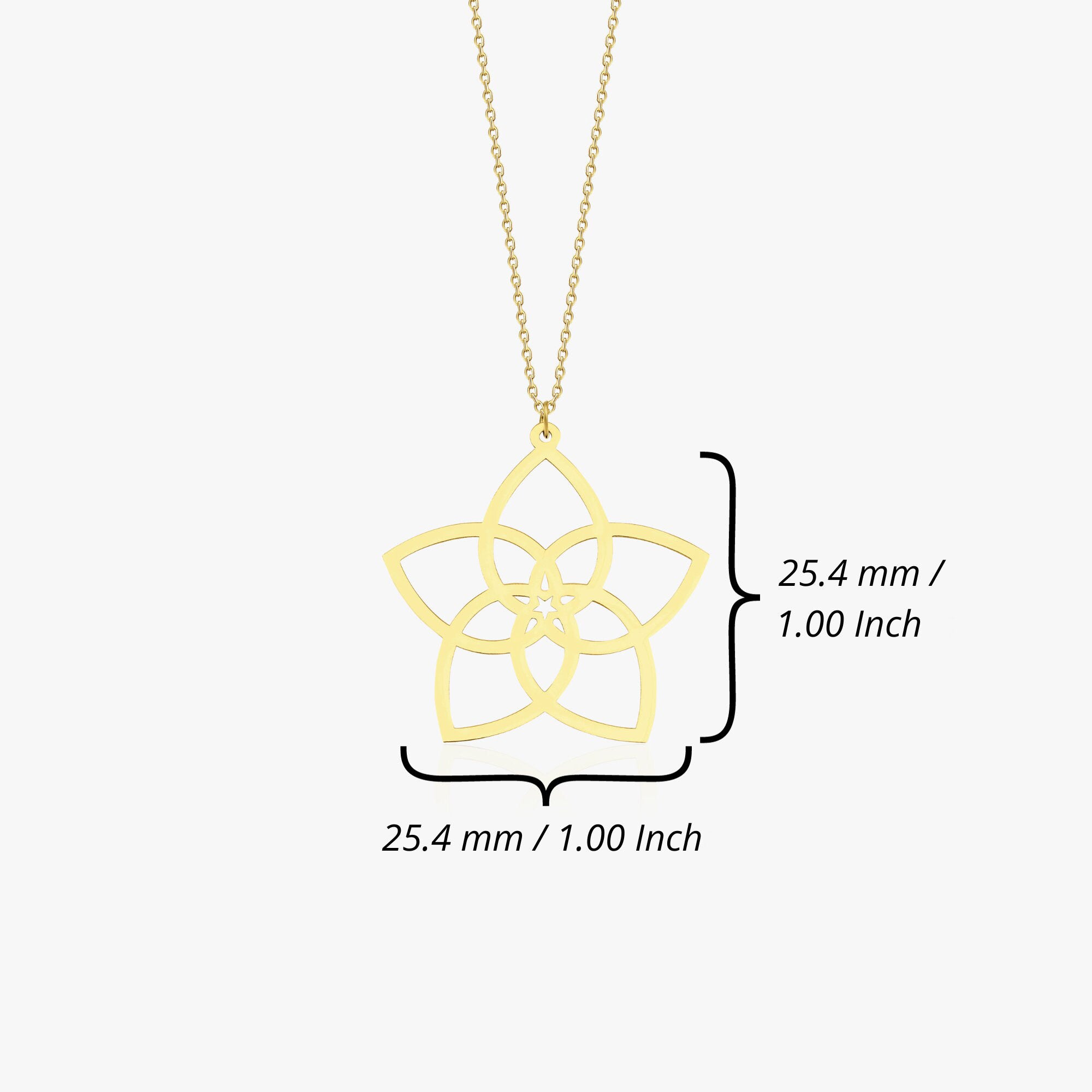 Rose Of Venus Necklace / SACRED GEOMETRY