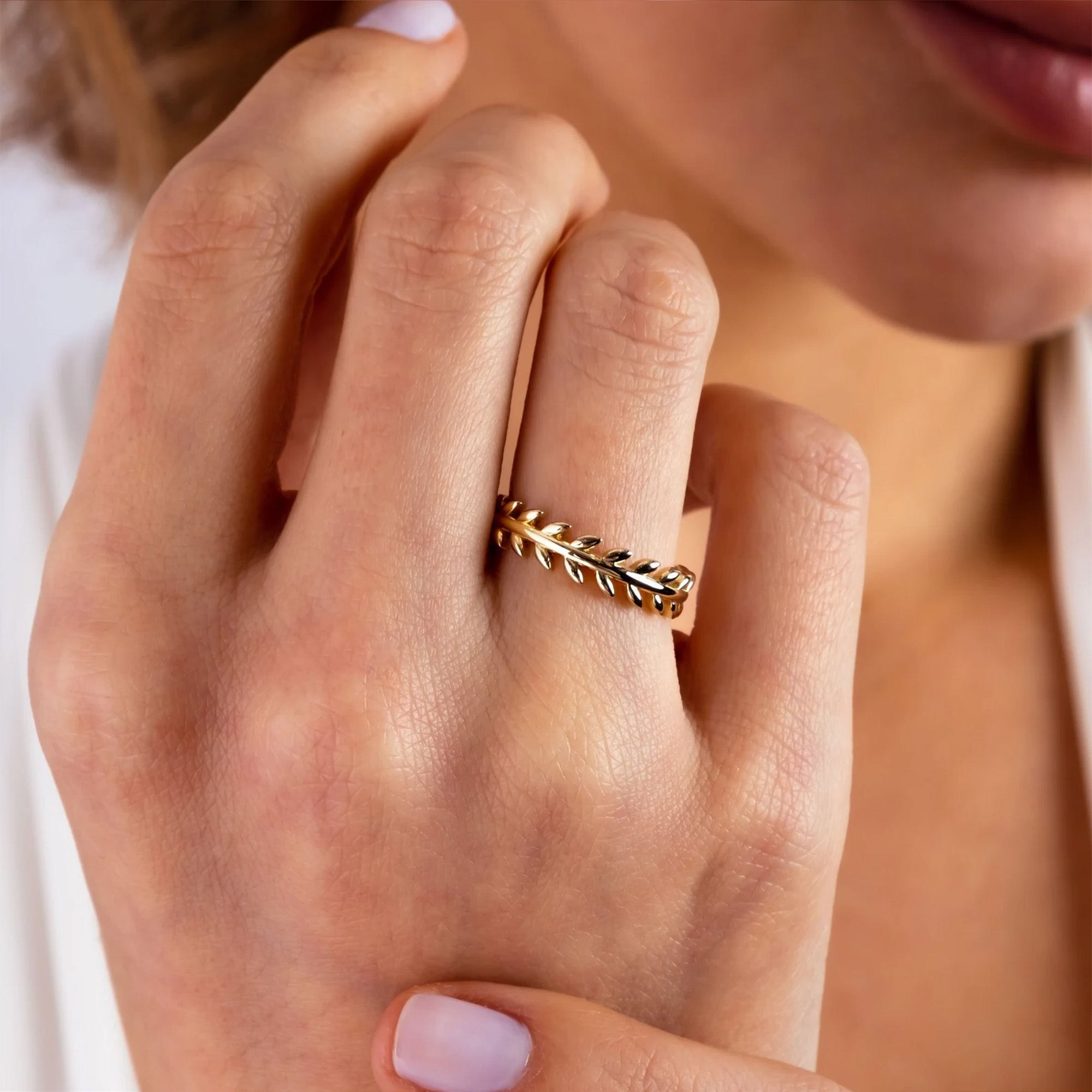 Wreath Ring in 14K Gold