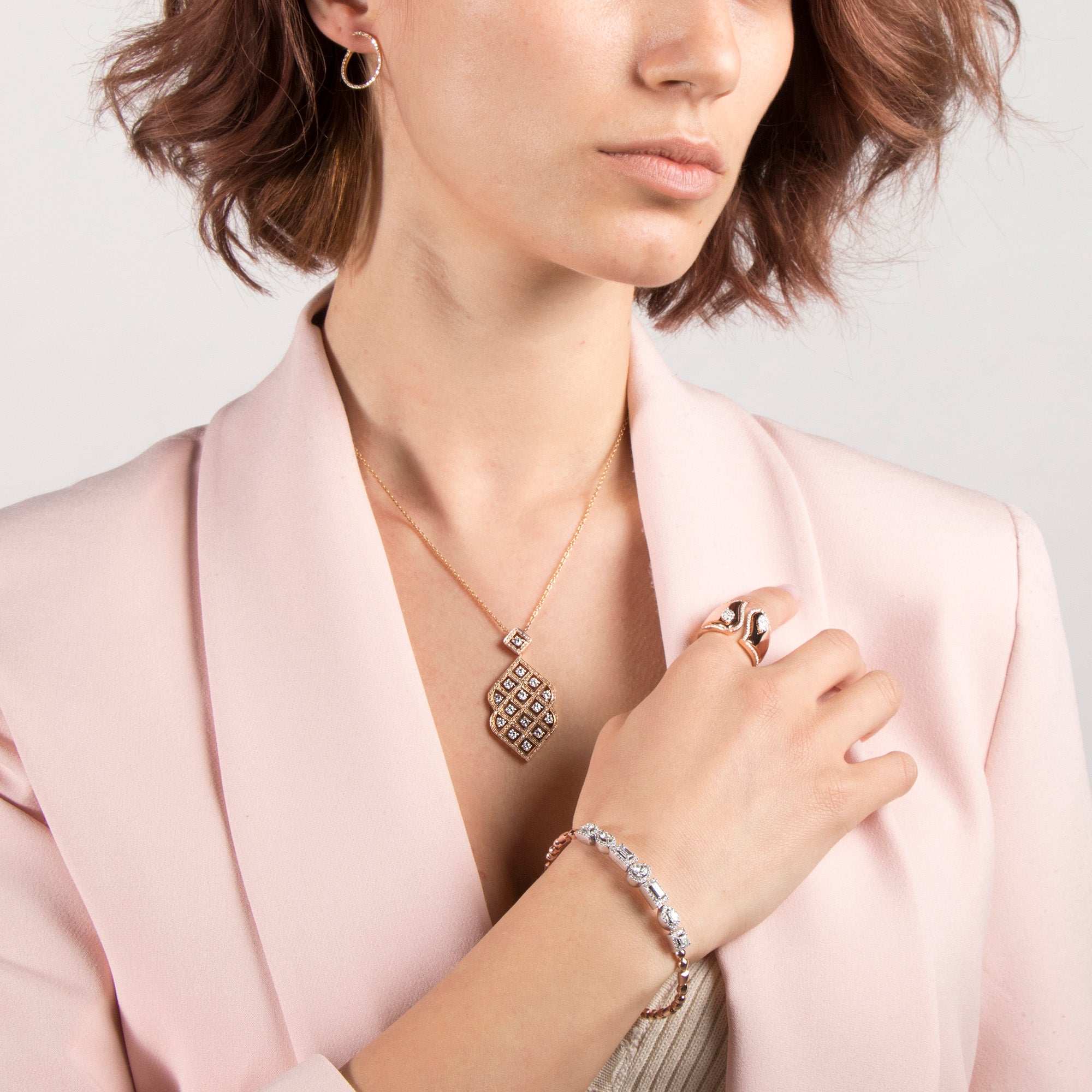 Diamond Imperial Necklace in 18K Gold