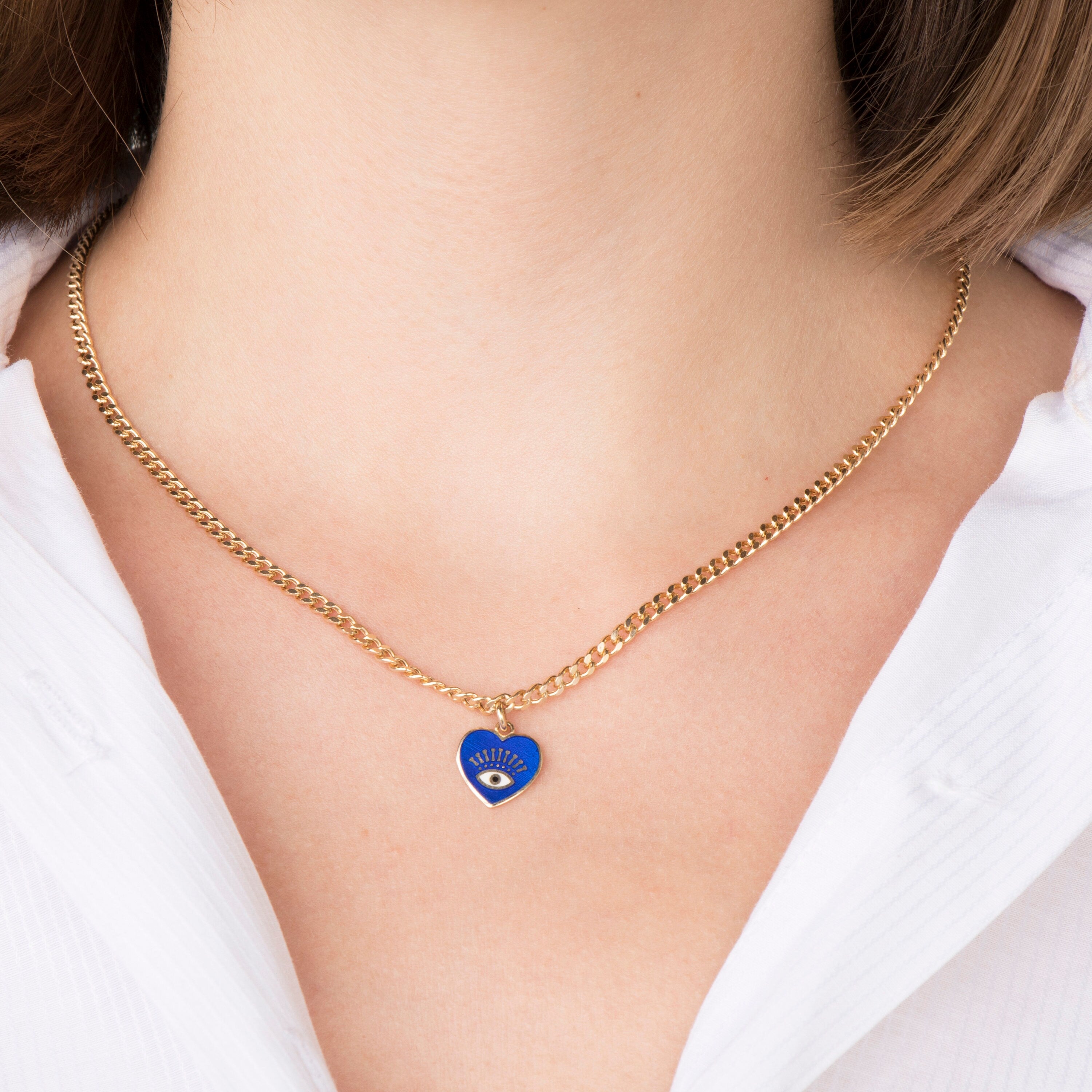 Heart Charm in 14K Gold