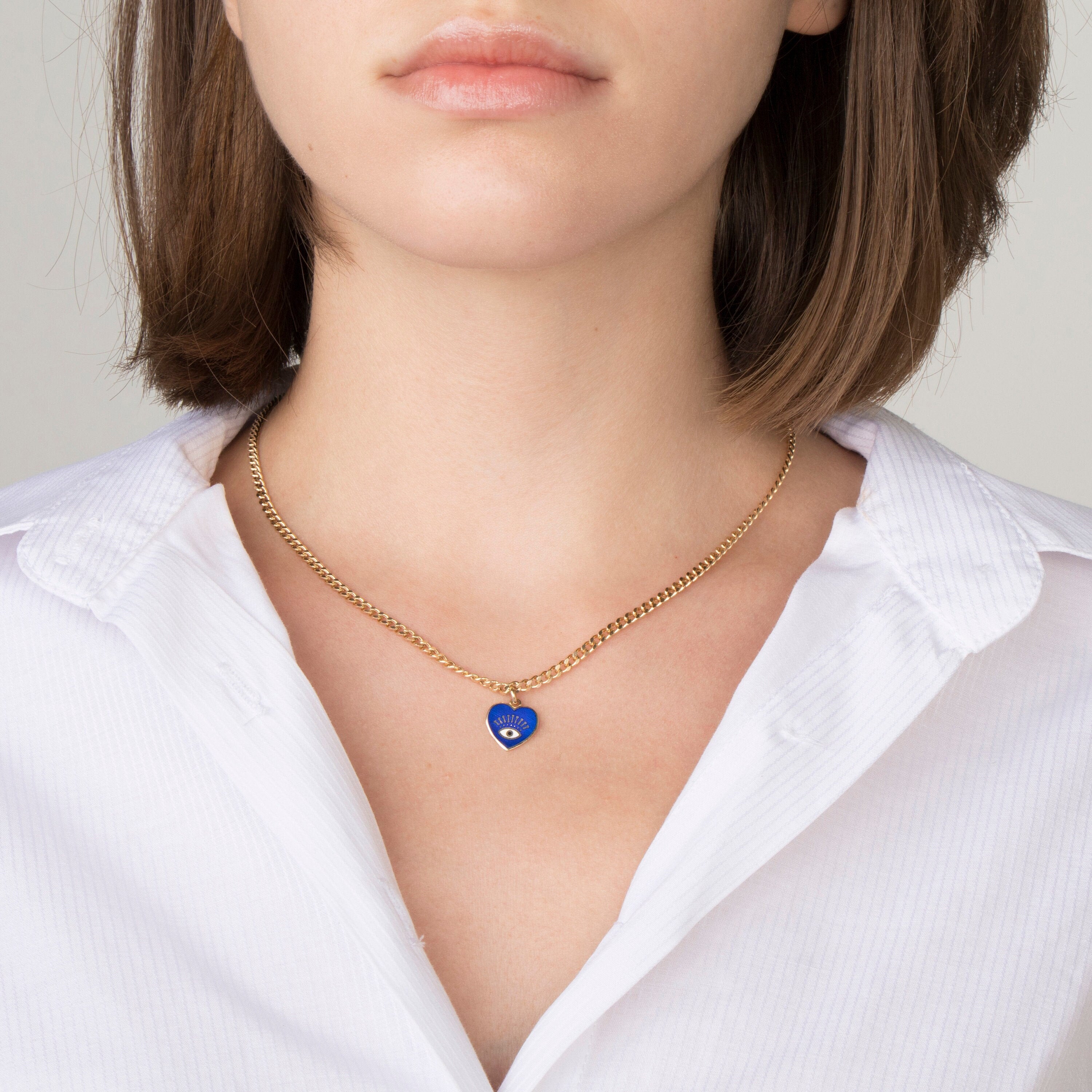 Heart Charm in 14K Gold