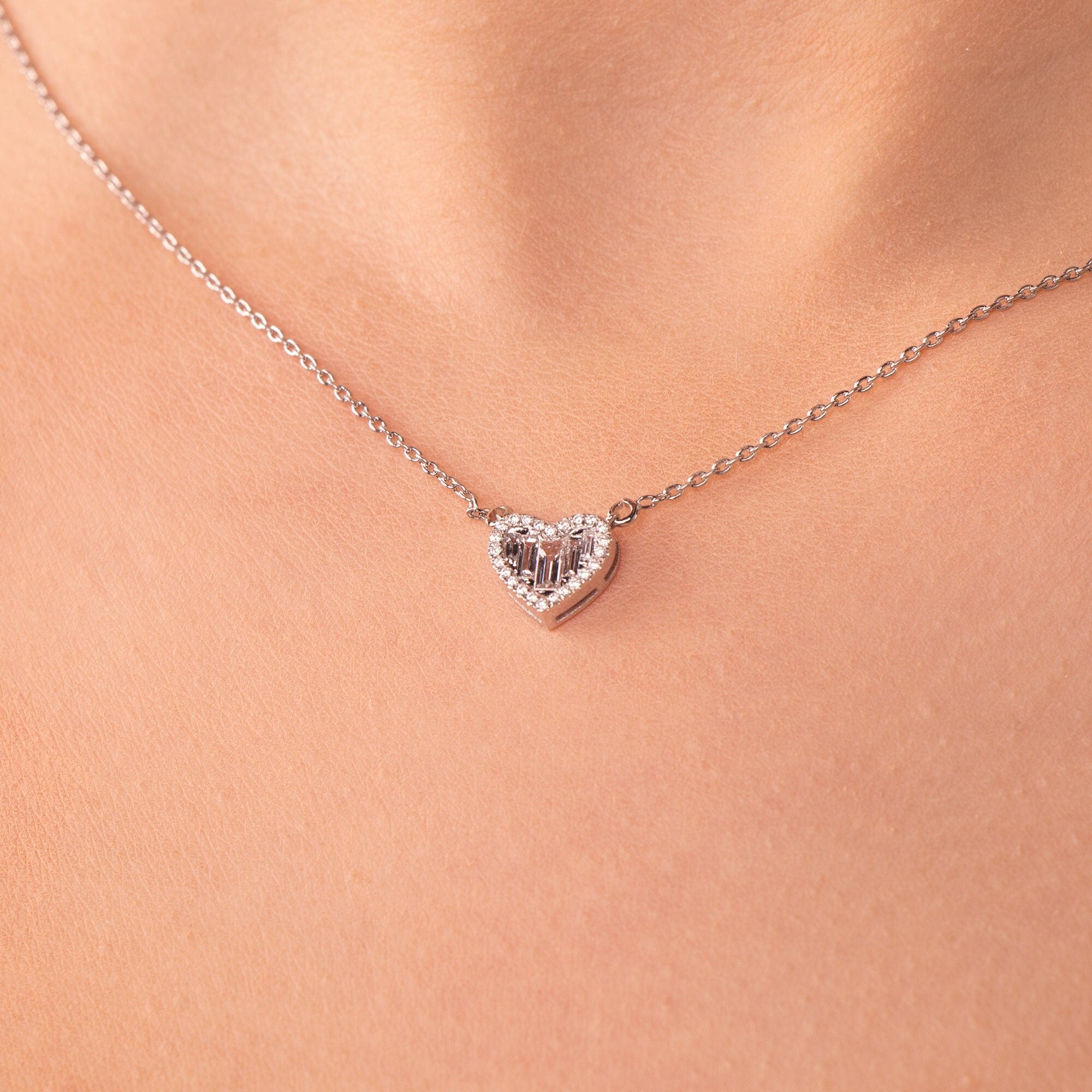 Diamond Heart Necklace