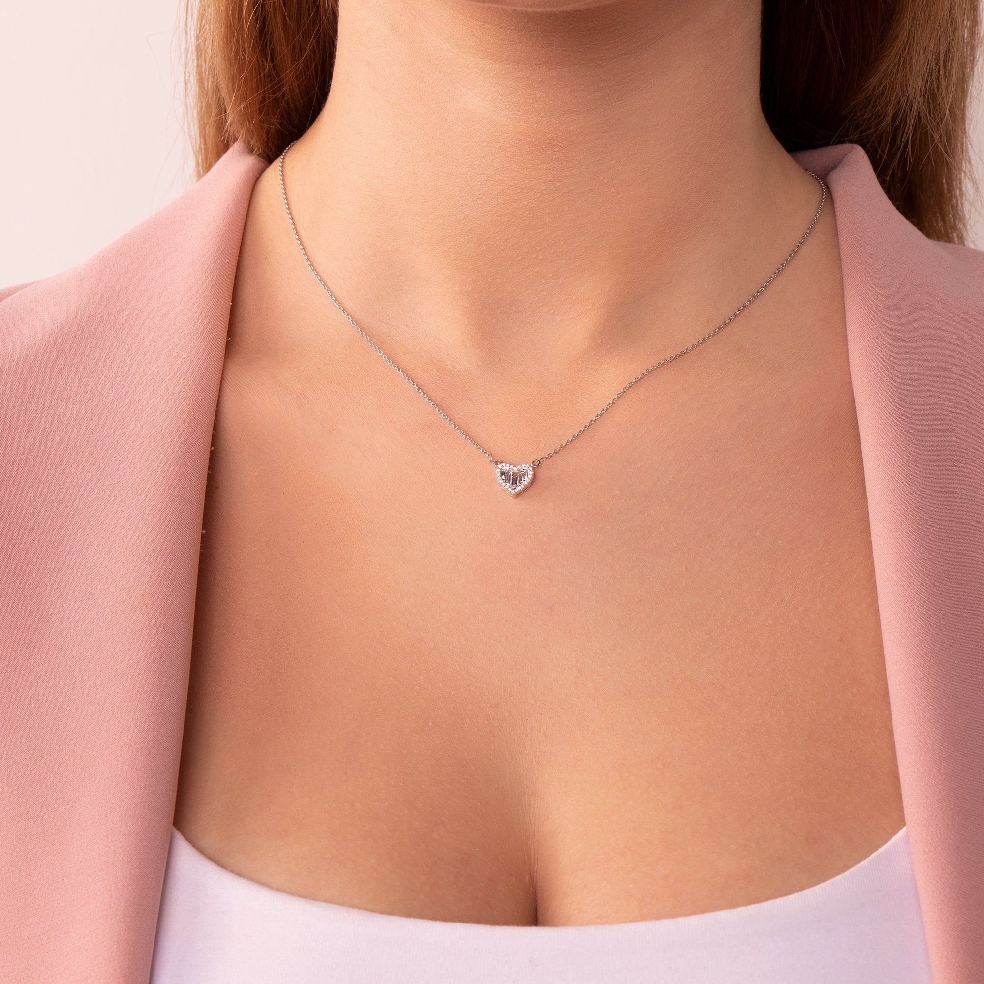 Diamond Heart Necklace