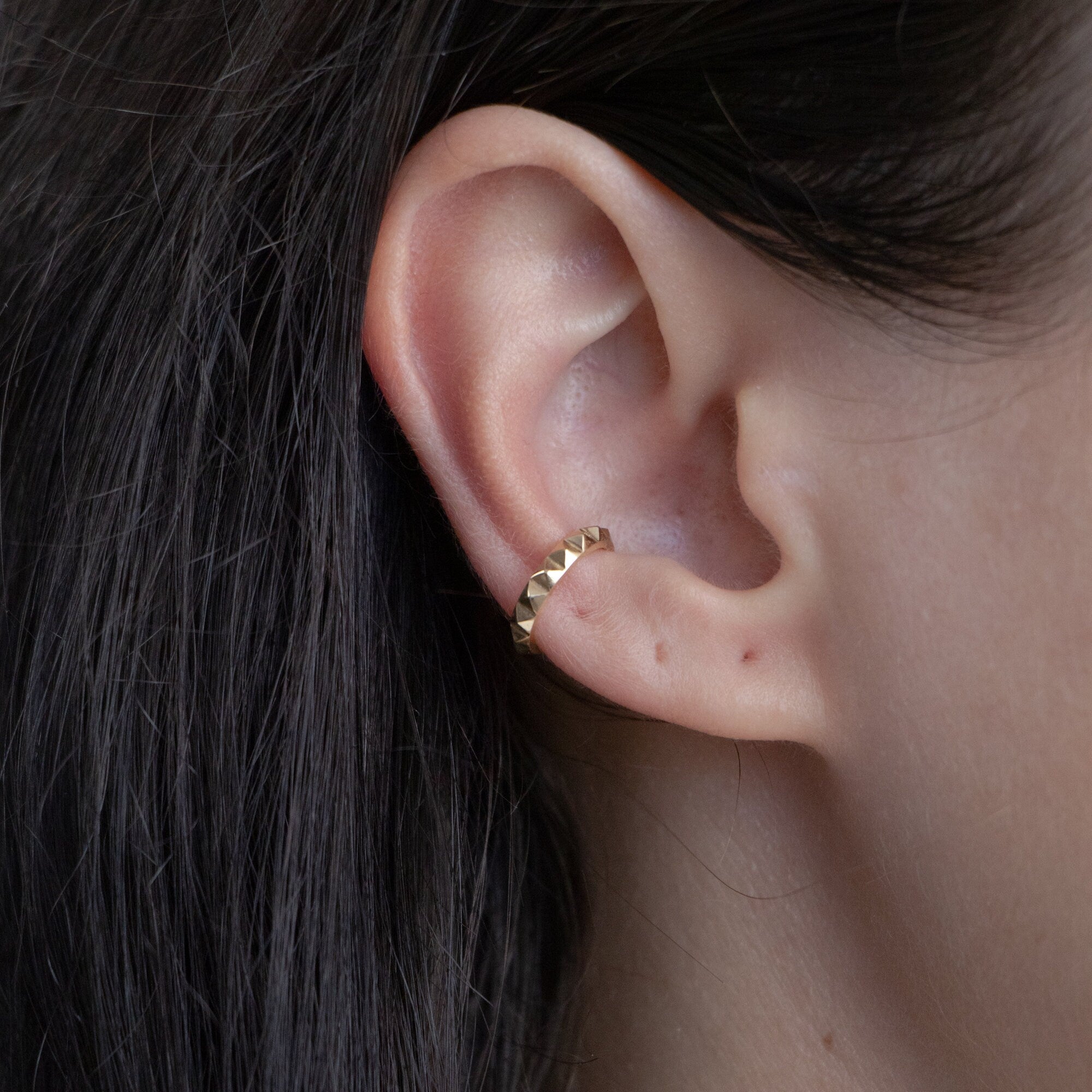 Spike Ear Cuff in 14K Gold