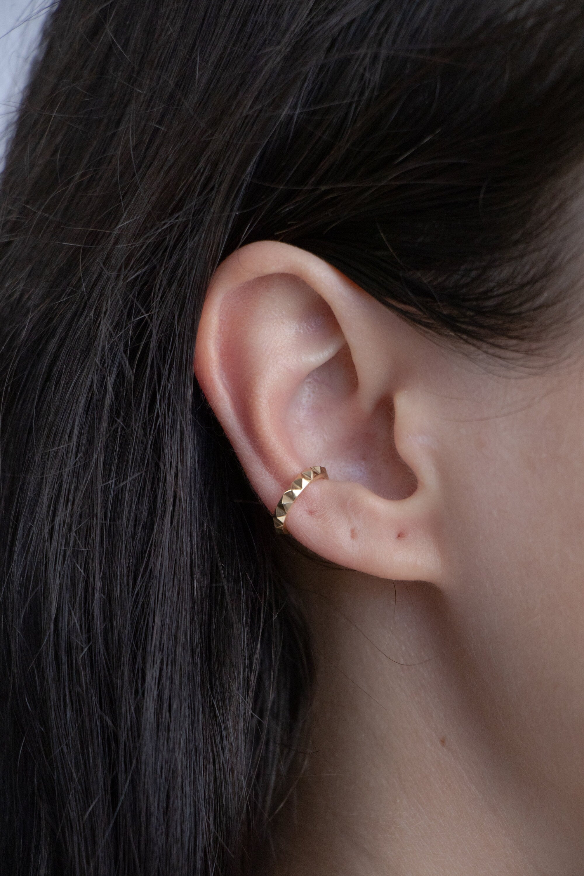 Spike Ear Cuff in 14K Gold