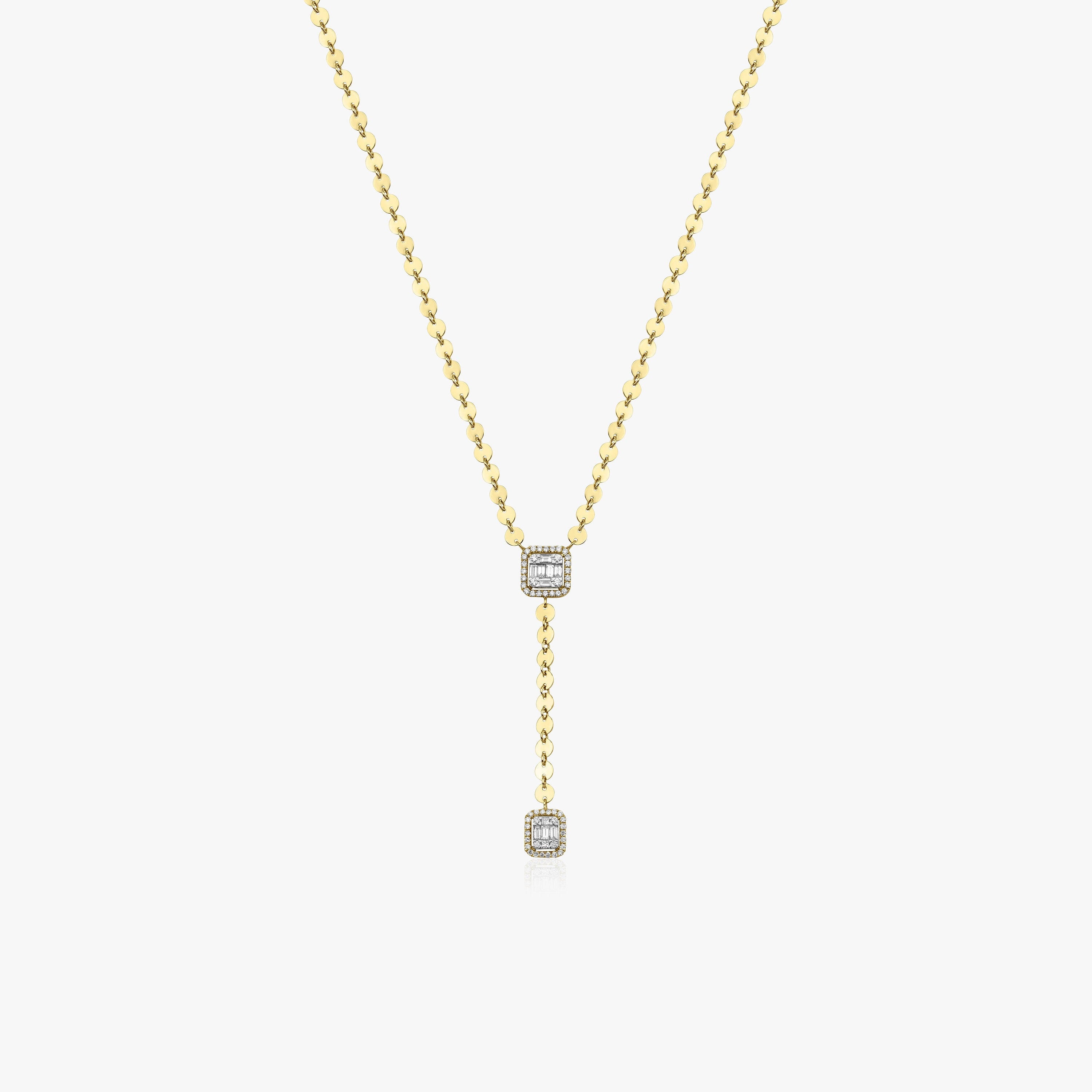 Diamond Lariat Necklace