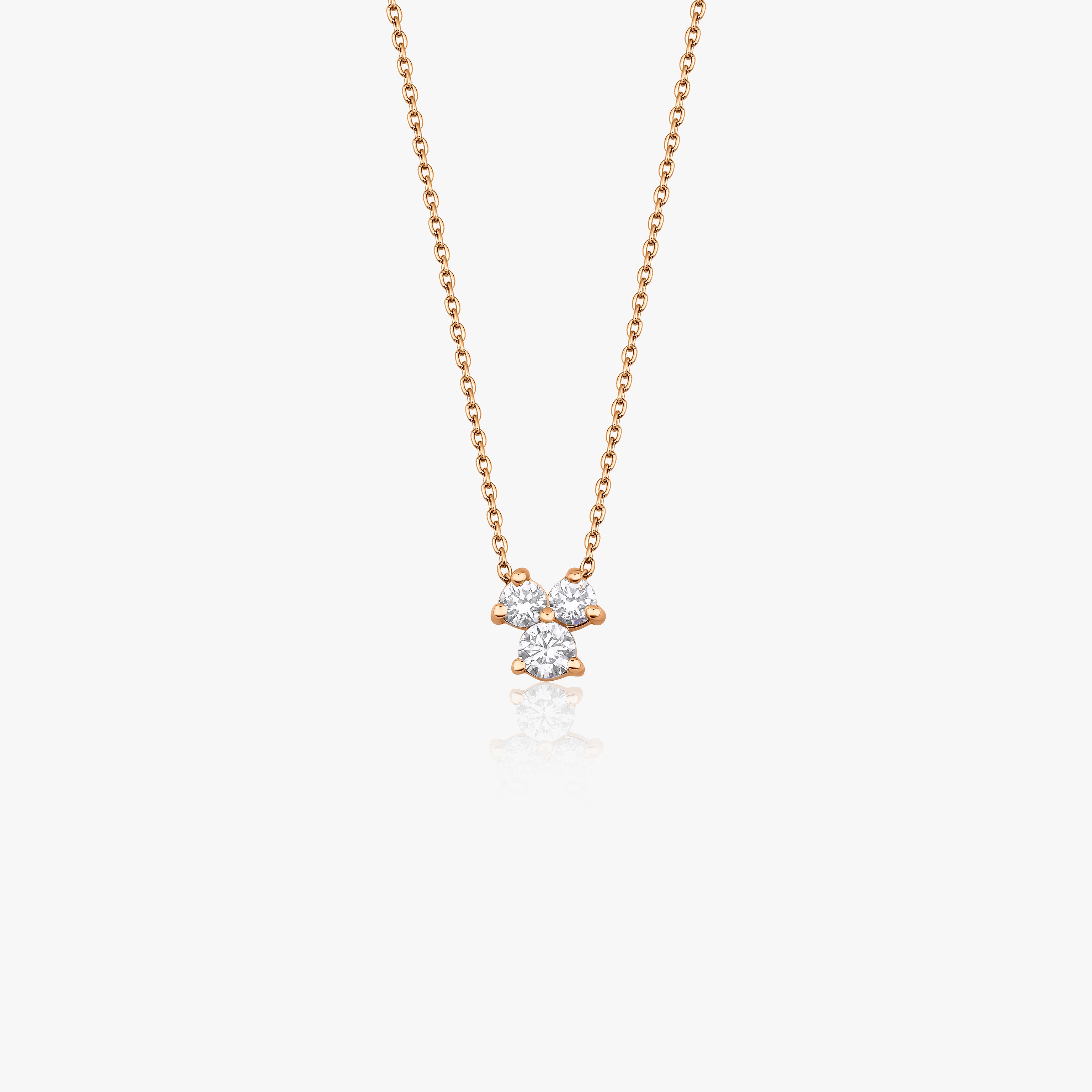 Trio Diamond Necklace