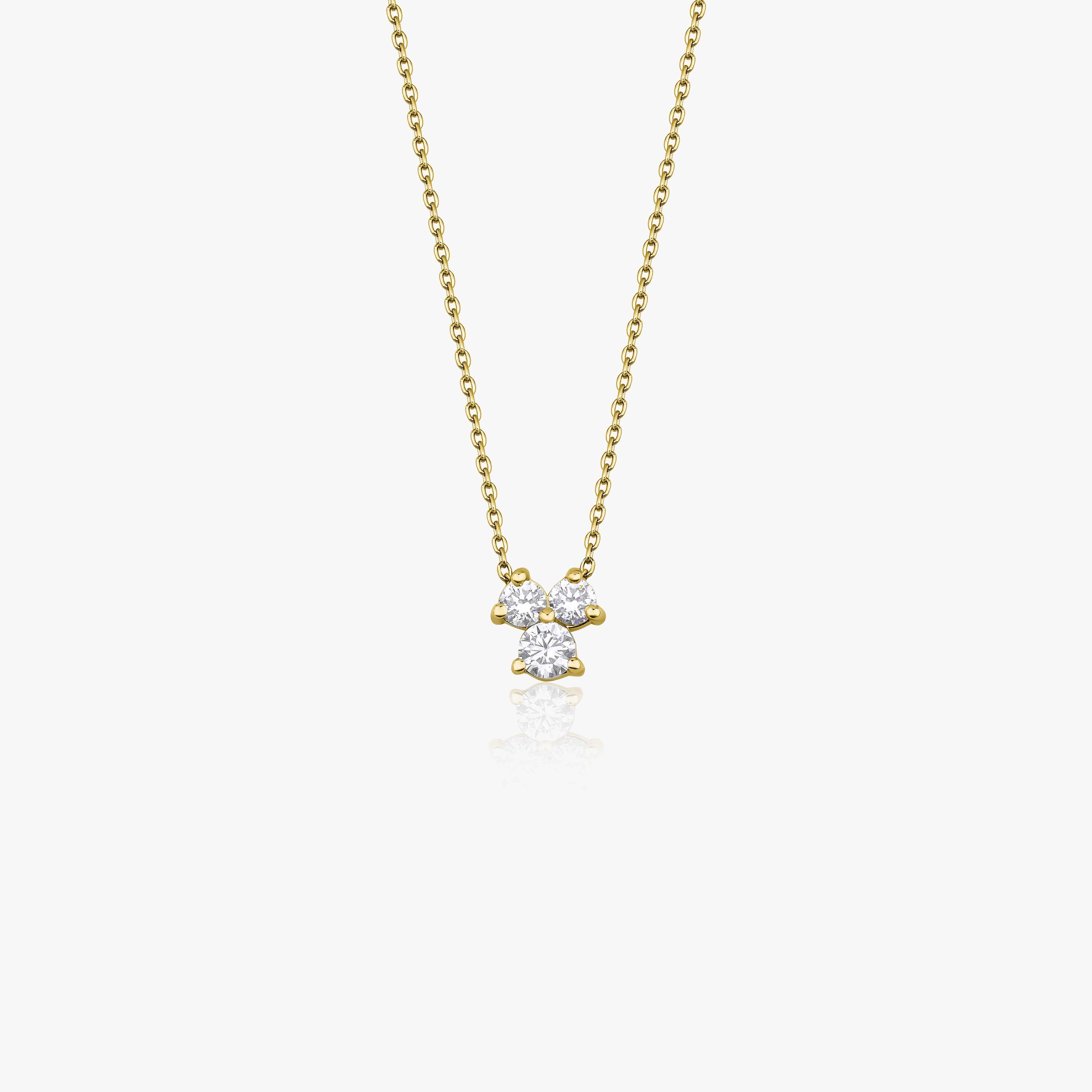 Trio Diamond Necklace