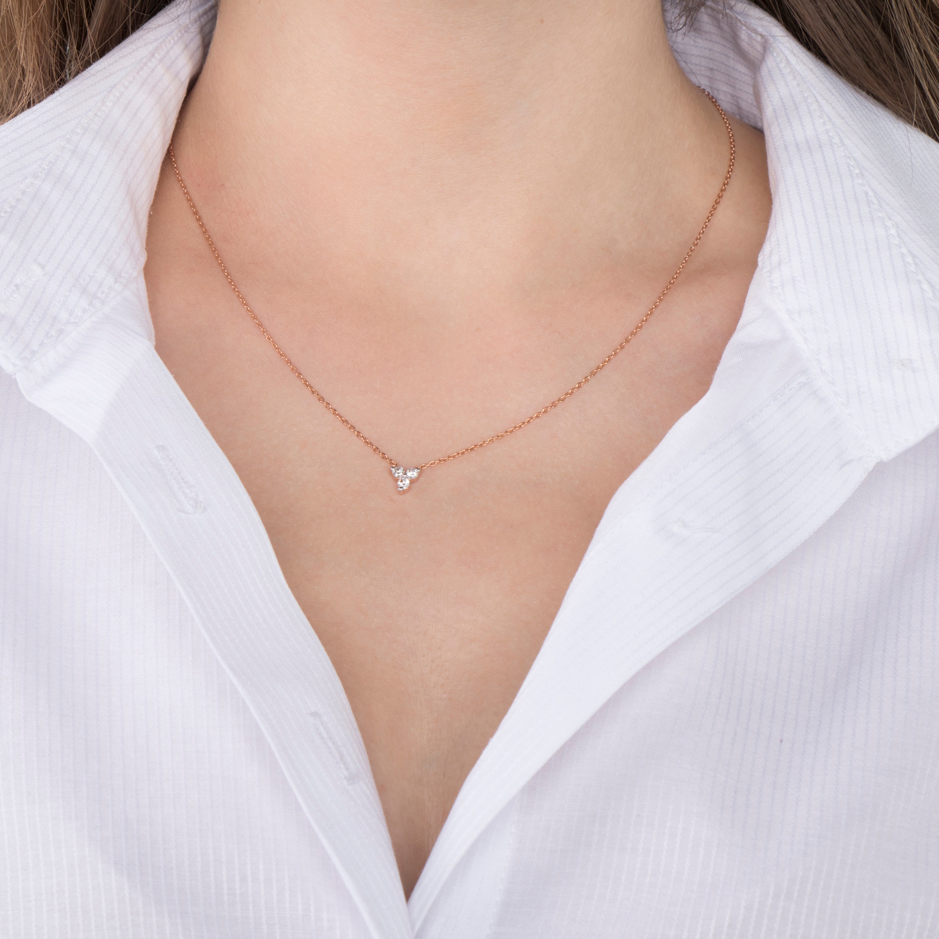 Trio Diamond Necklace