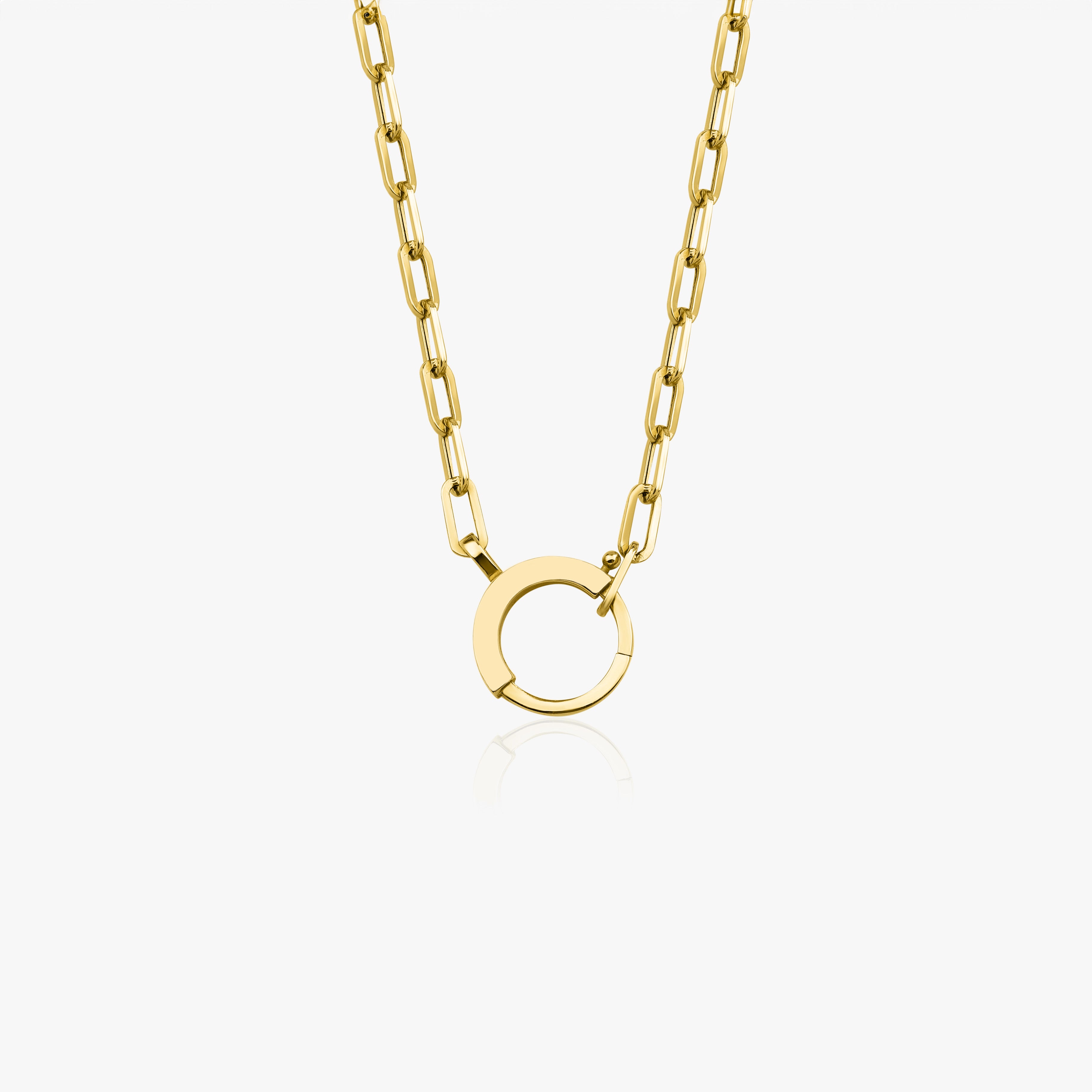 Paperclip Lock Necklace