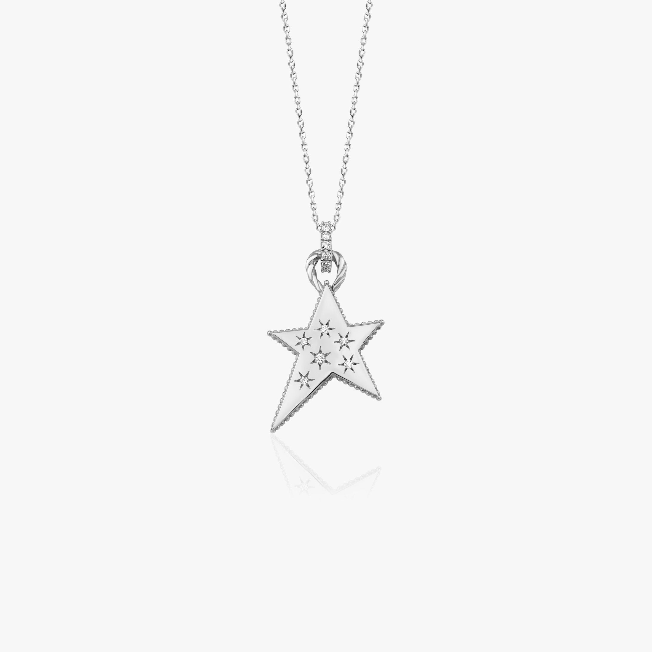 Diamond Star Celestial Necklace