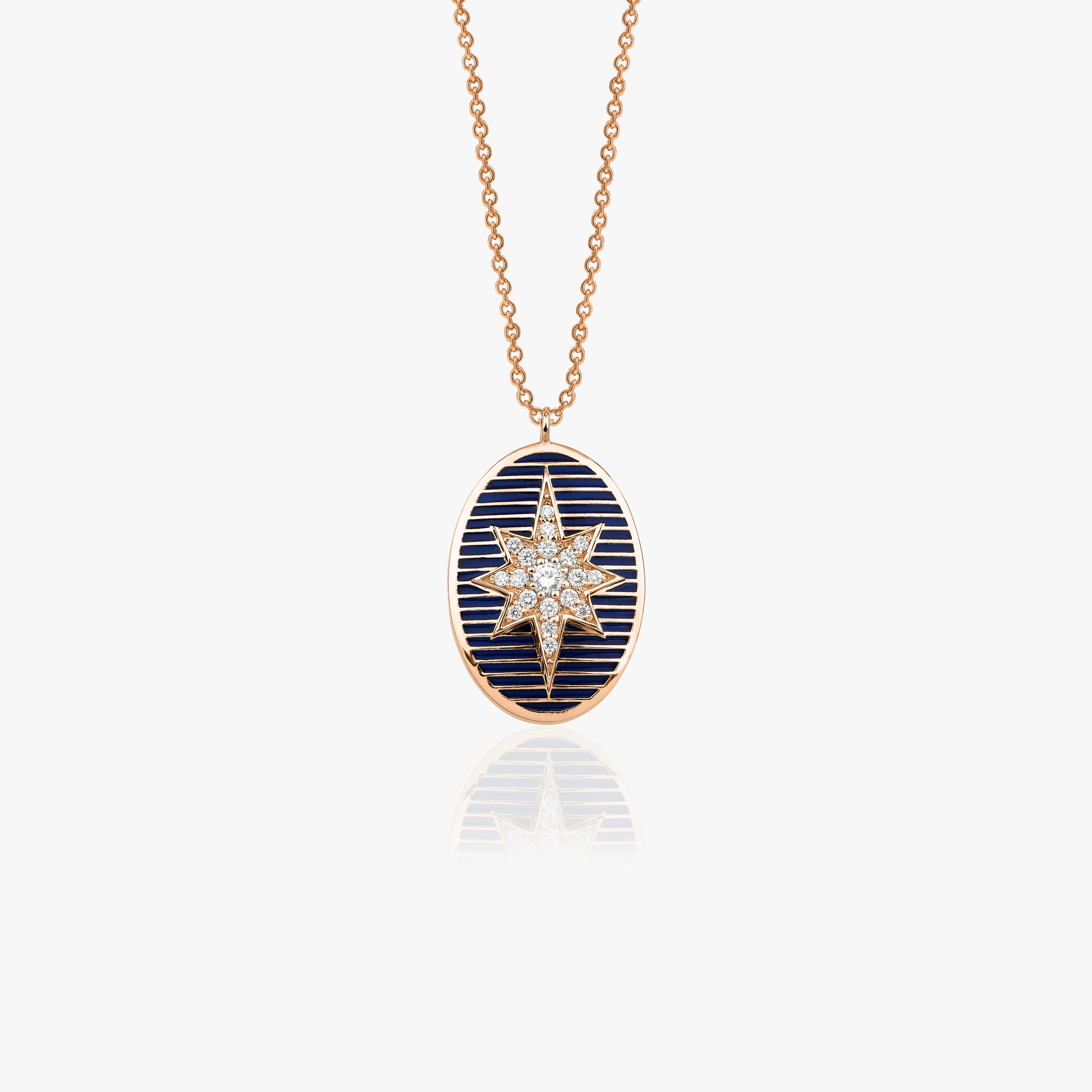 Diamond North Star Pendant Necklace