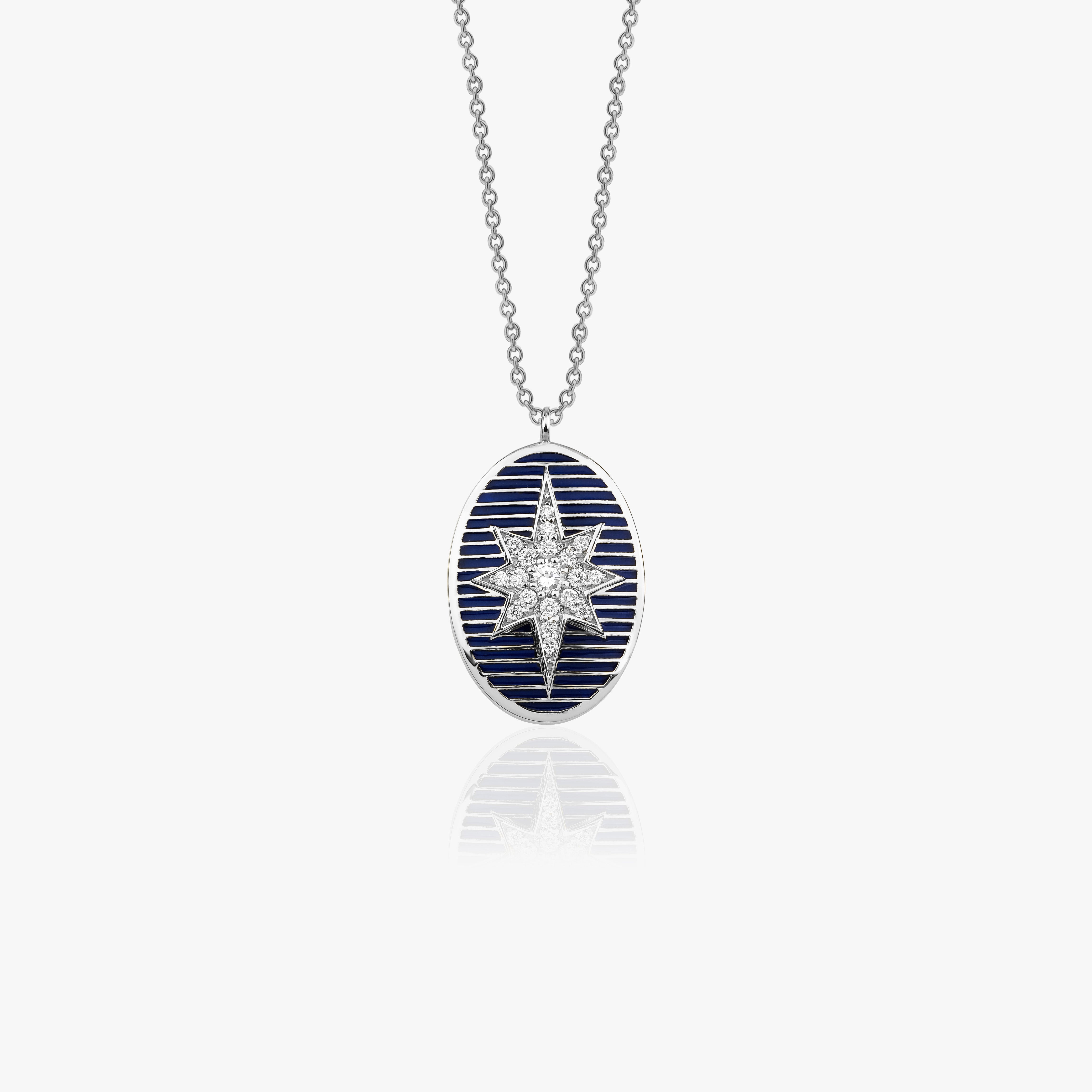 Diamond North Star Pendant Necklace