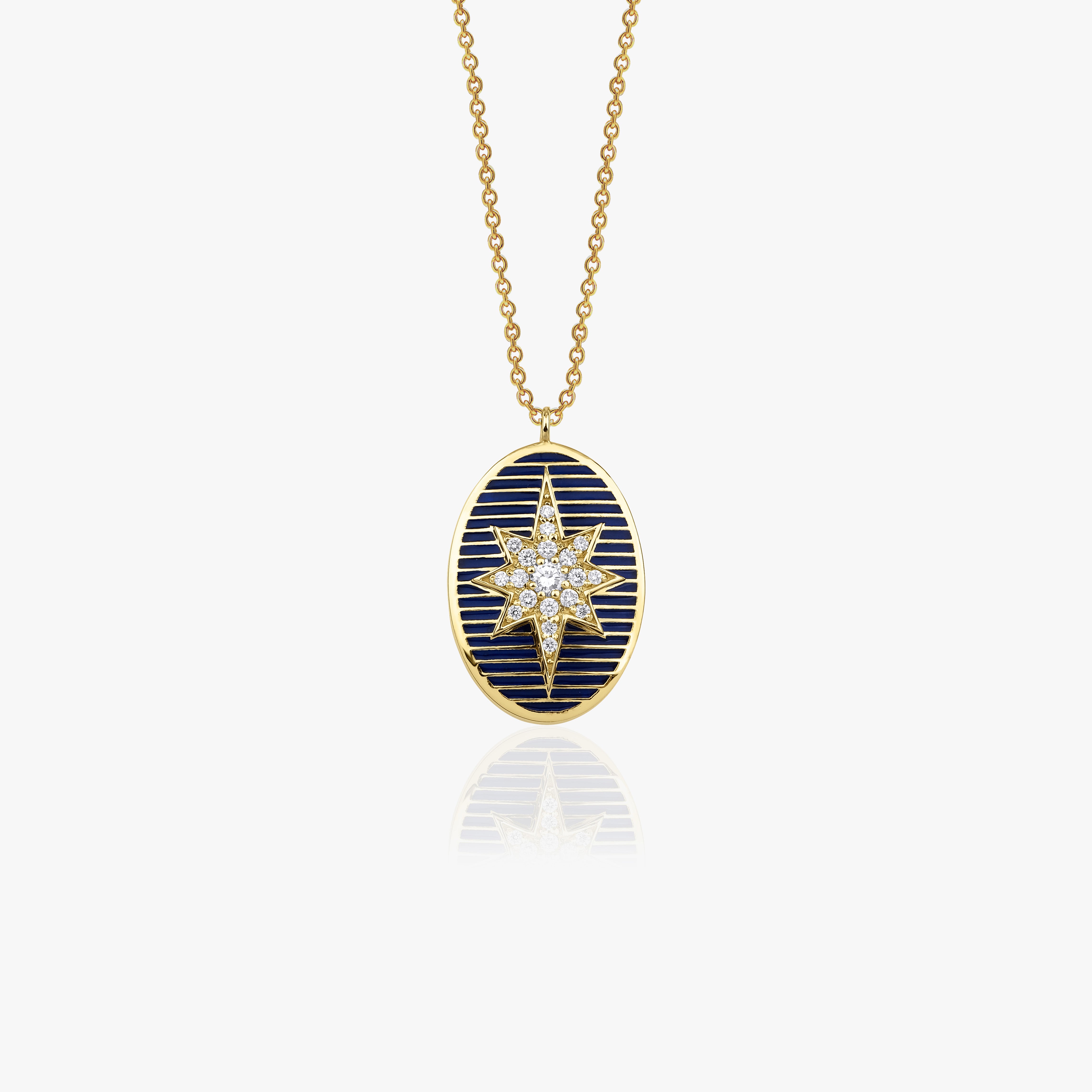 Diamond North Star Pendant Necklace