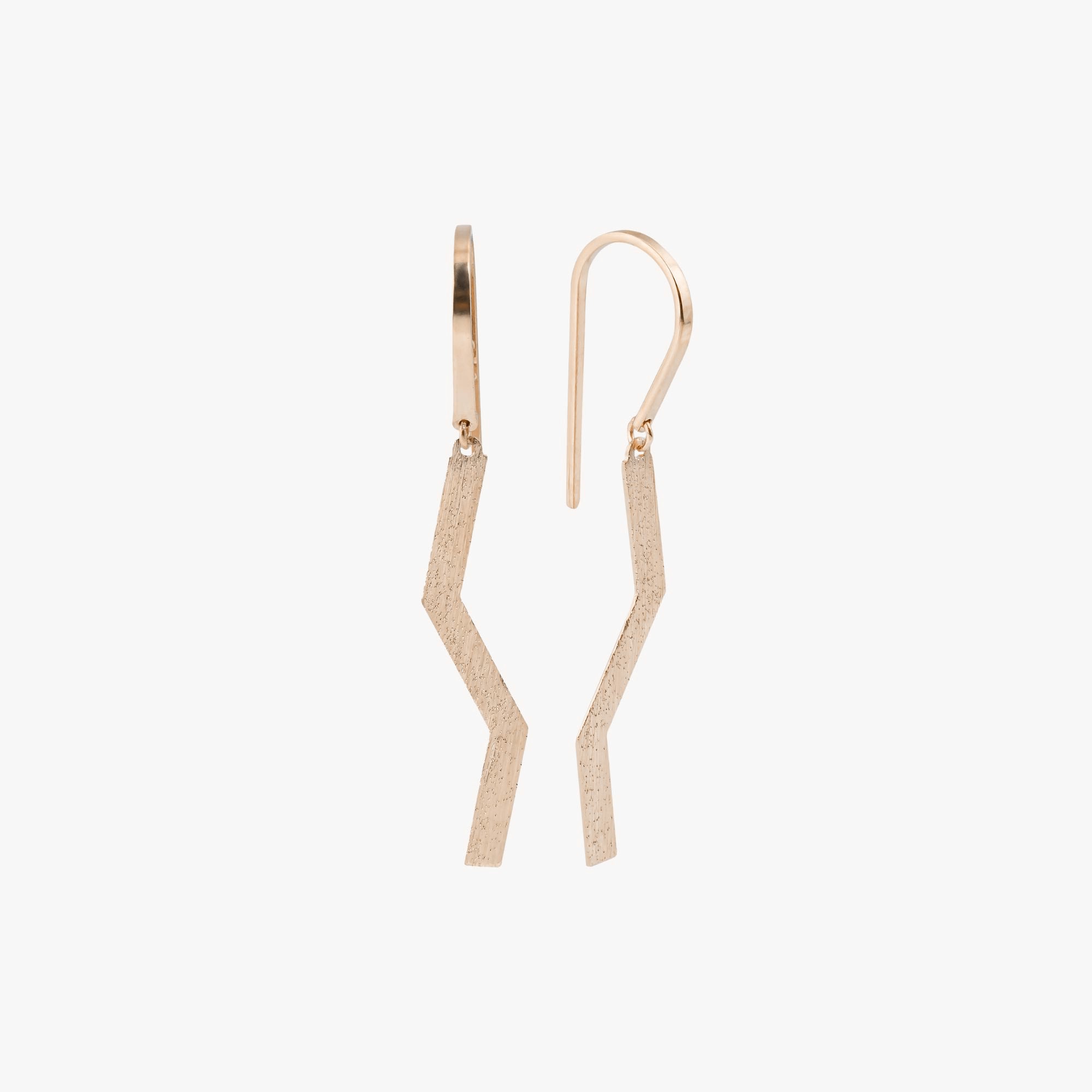 Zigzag Dangle Earrings