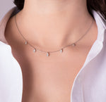 18K Gold Diamond Necklace