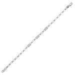 14K Gold Diamond Chain Bracelet